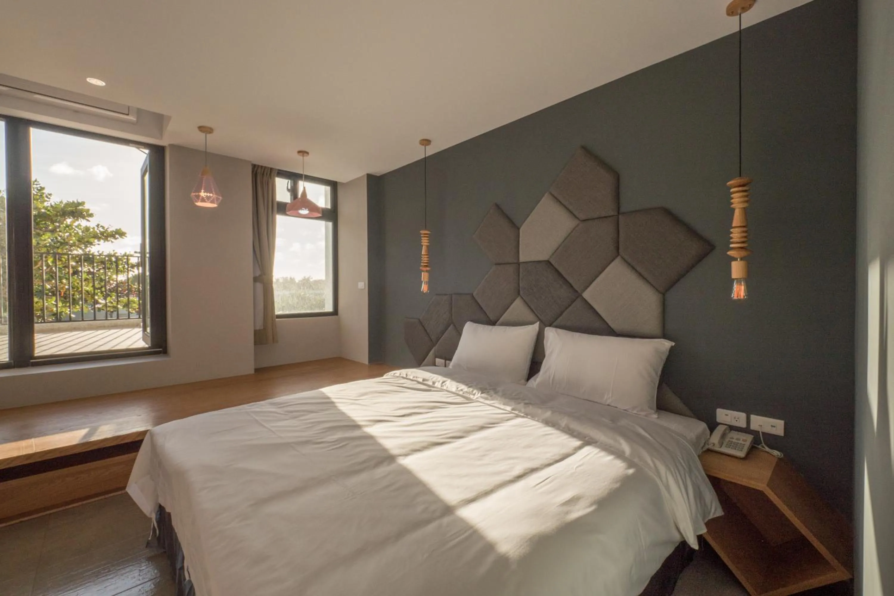 Deluxe Double Room with Terrace in Okra Villa