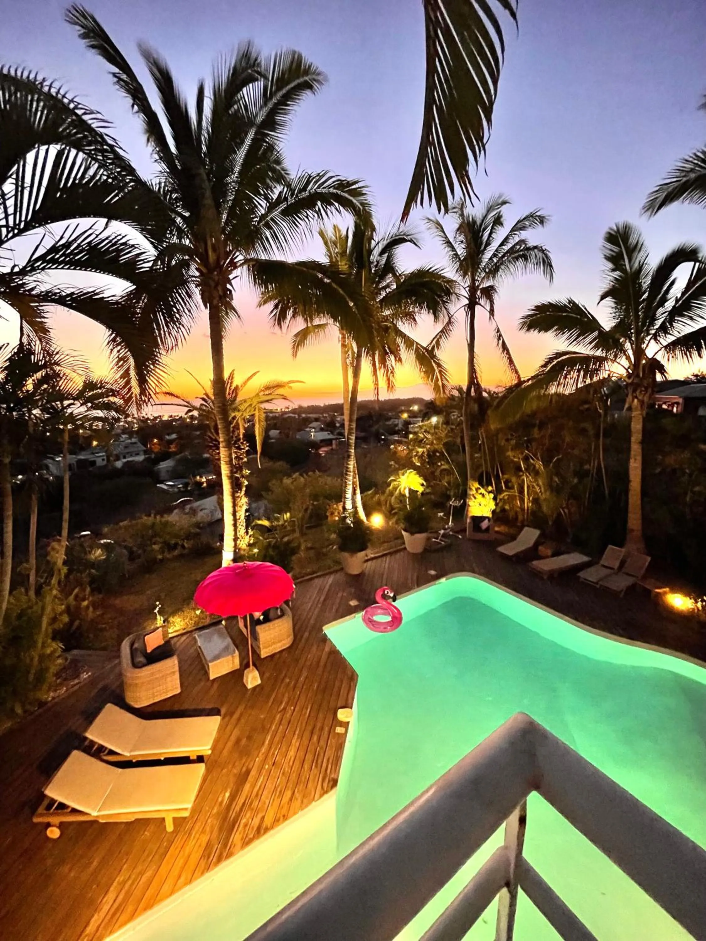 Swimming pool in Villa Prana
