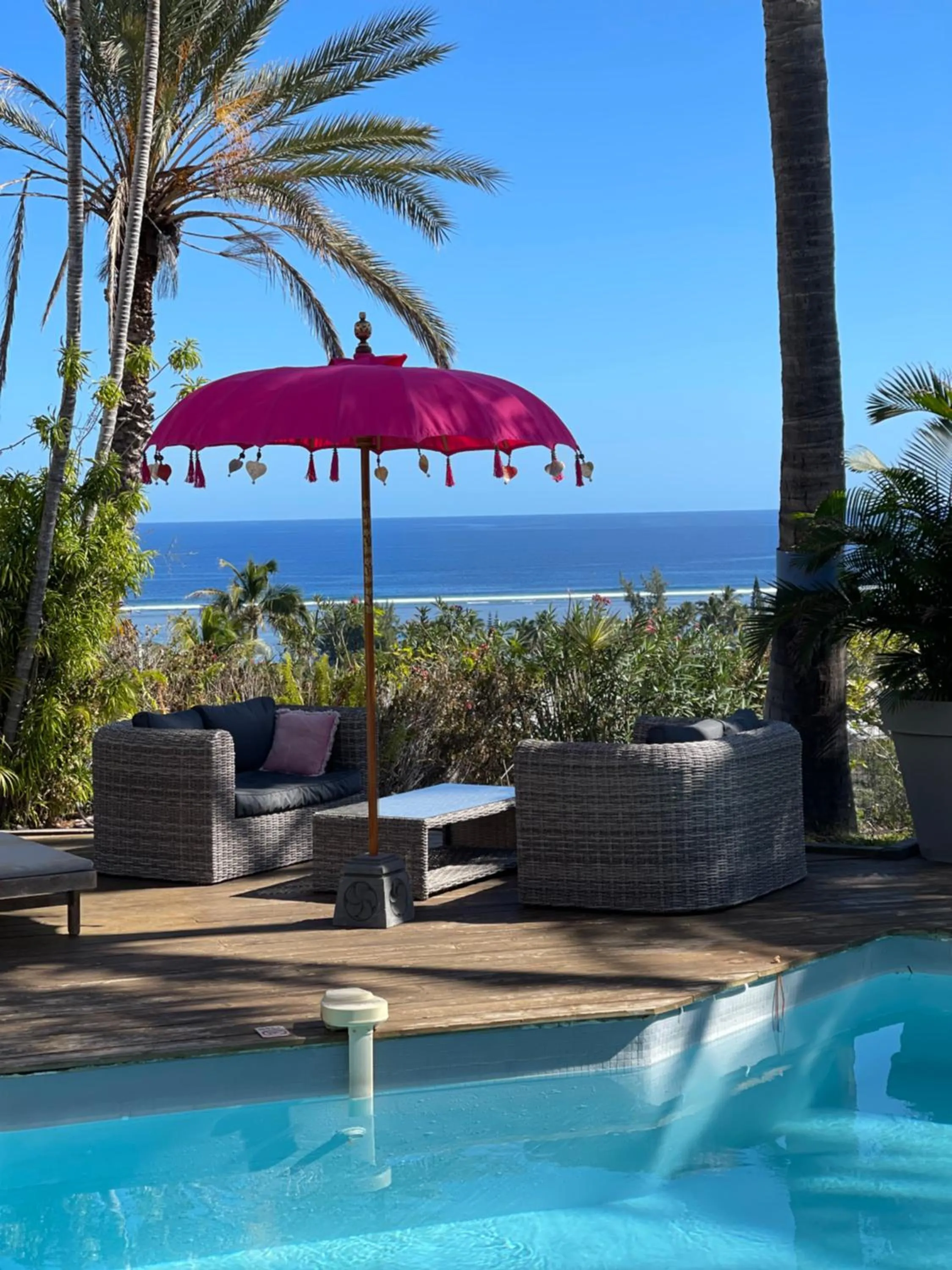 Swimming pool in Villa Prana