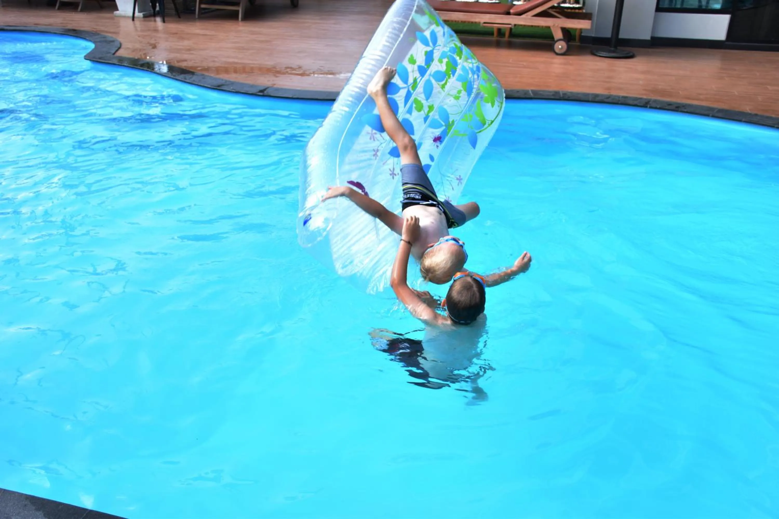 Pool view in Golden Foyer Suvarnabhumi Airport Hotel