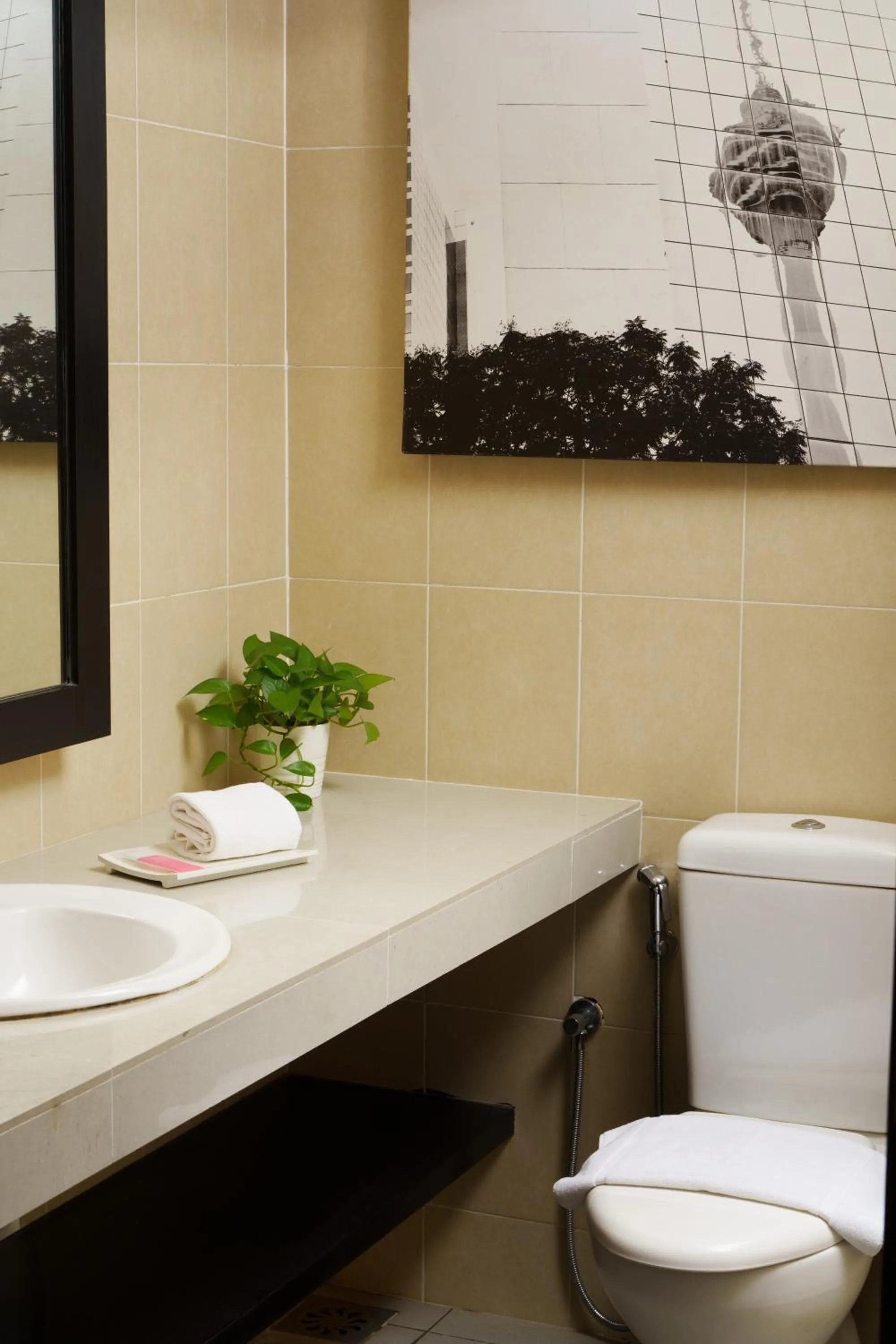 Toilet in Bespoke Hotel Puchong