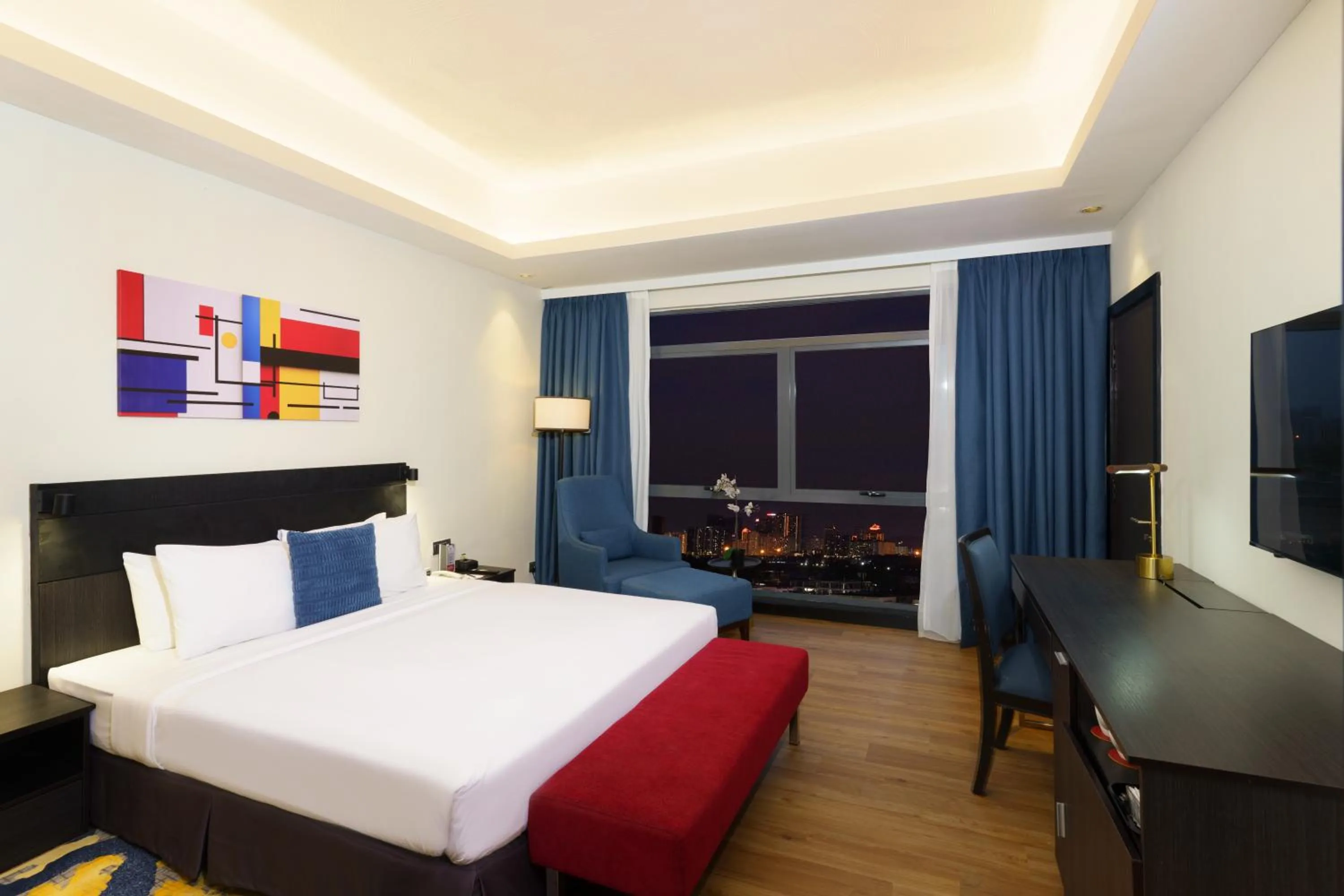 Bed in Bespoke Hotel Puchong