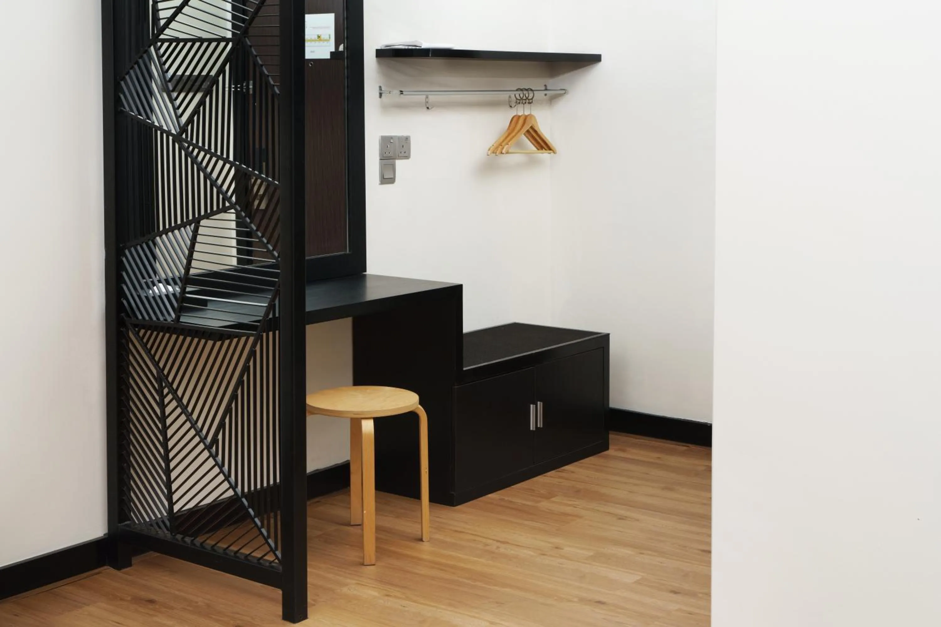 hair dresser in Bespoke Hotel Puchong