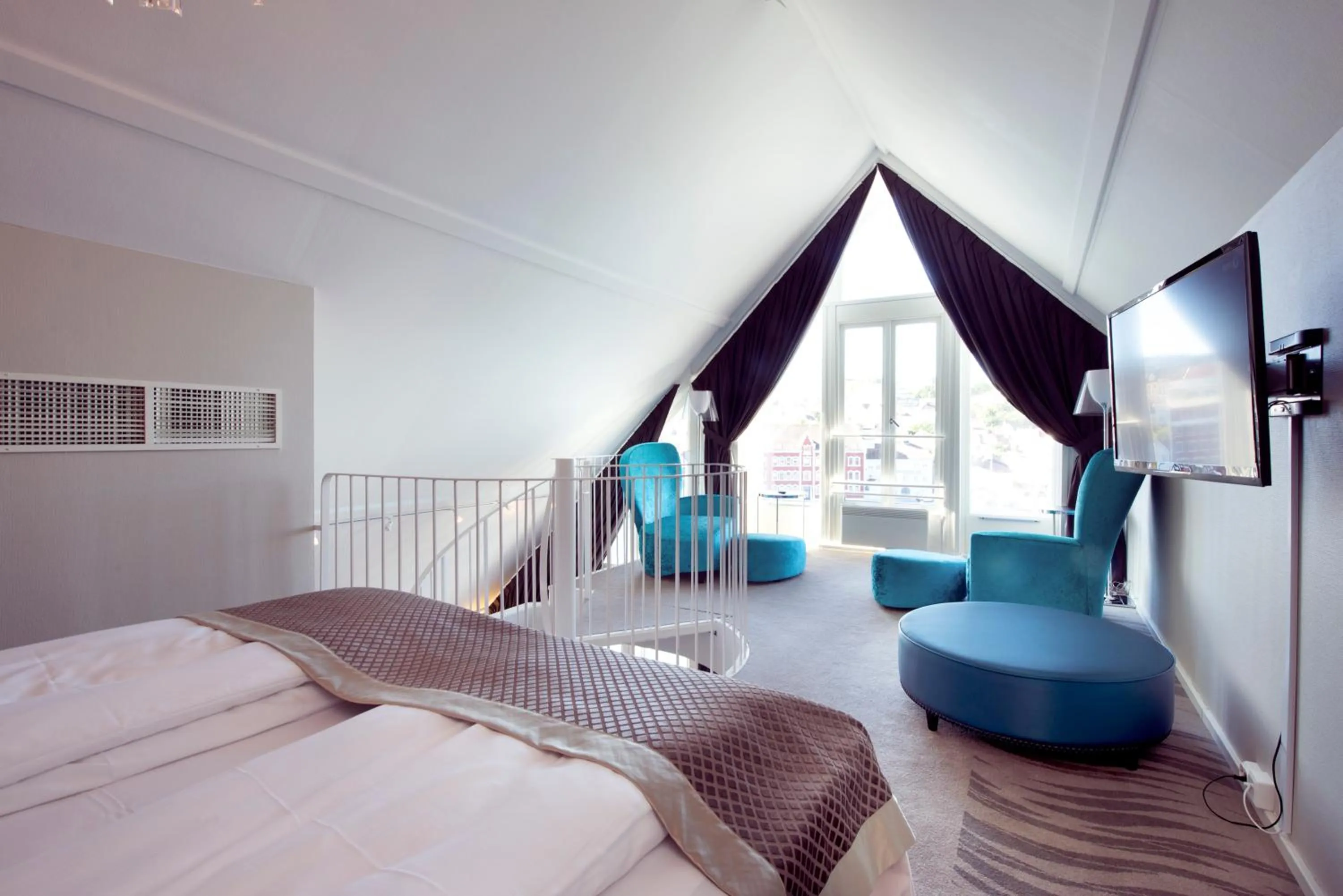 Bed in Home Hotel Skagen Brygge