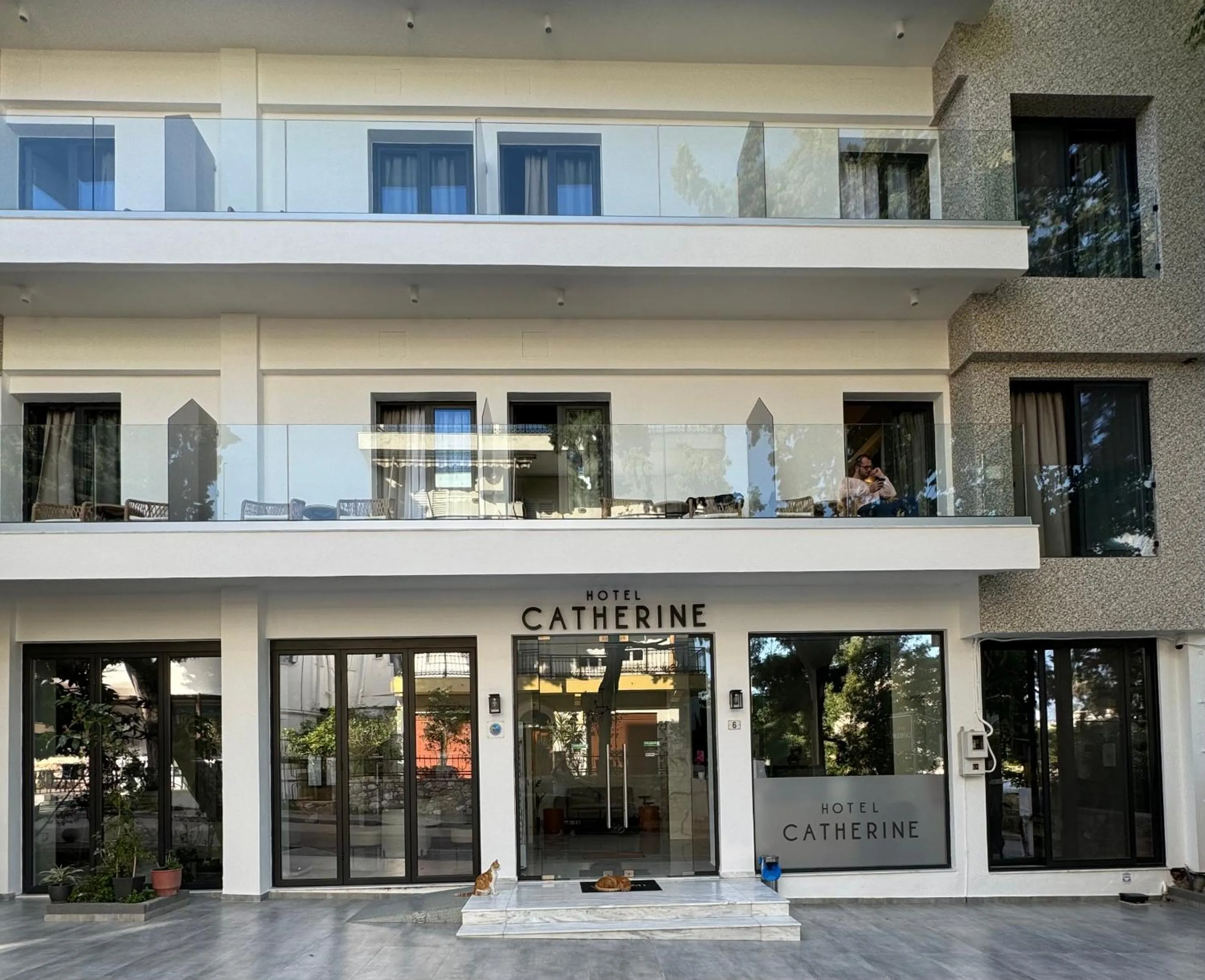 Property building in Catherine Hotel