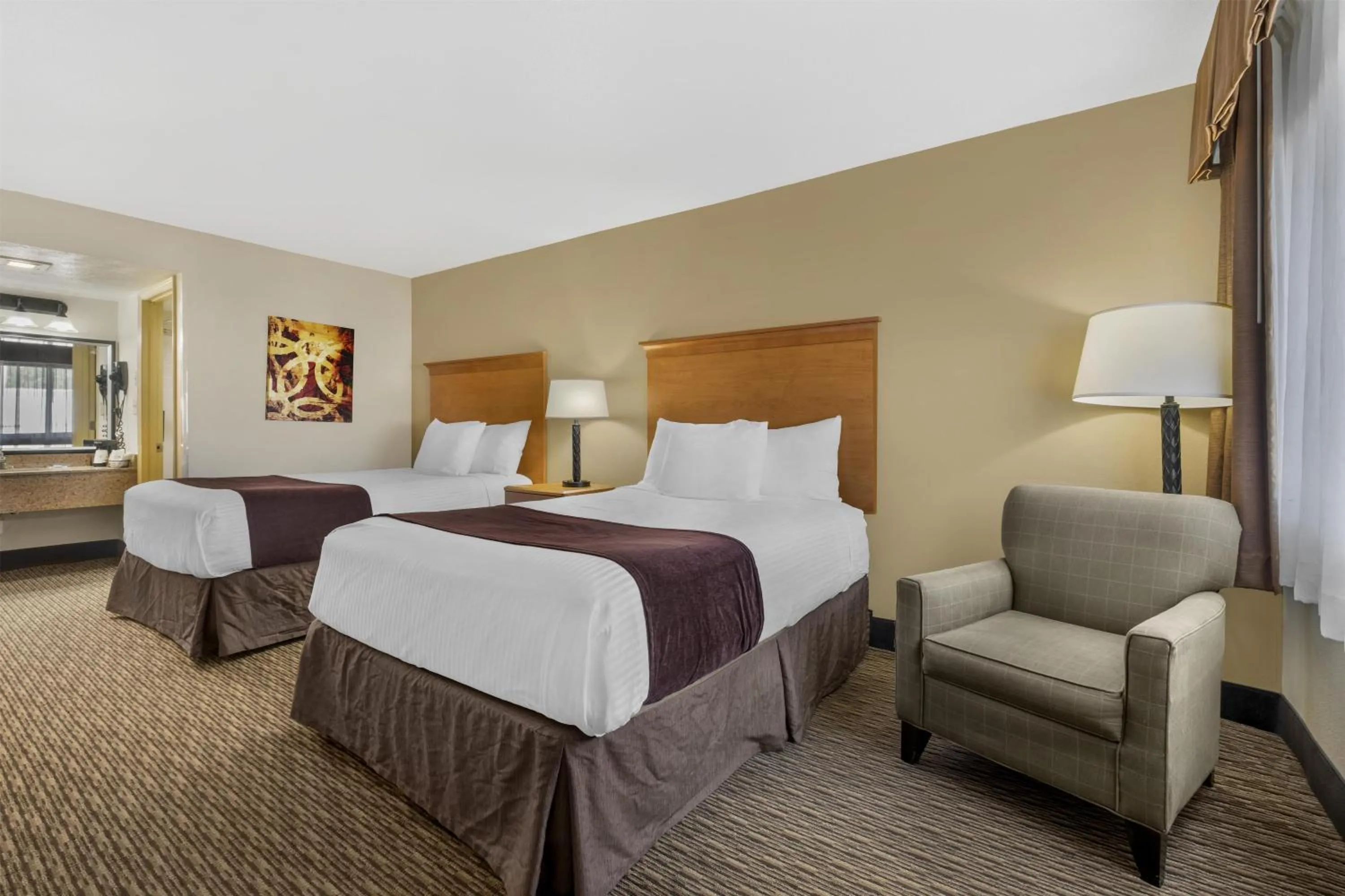 Bedroom, Bed in Best Western Winchester Hotel