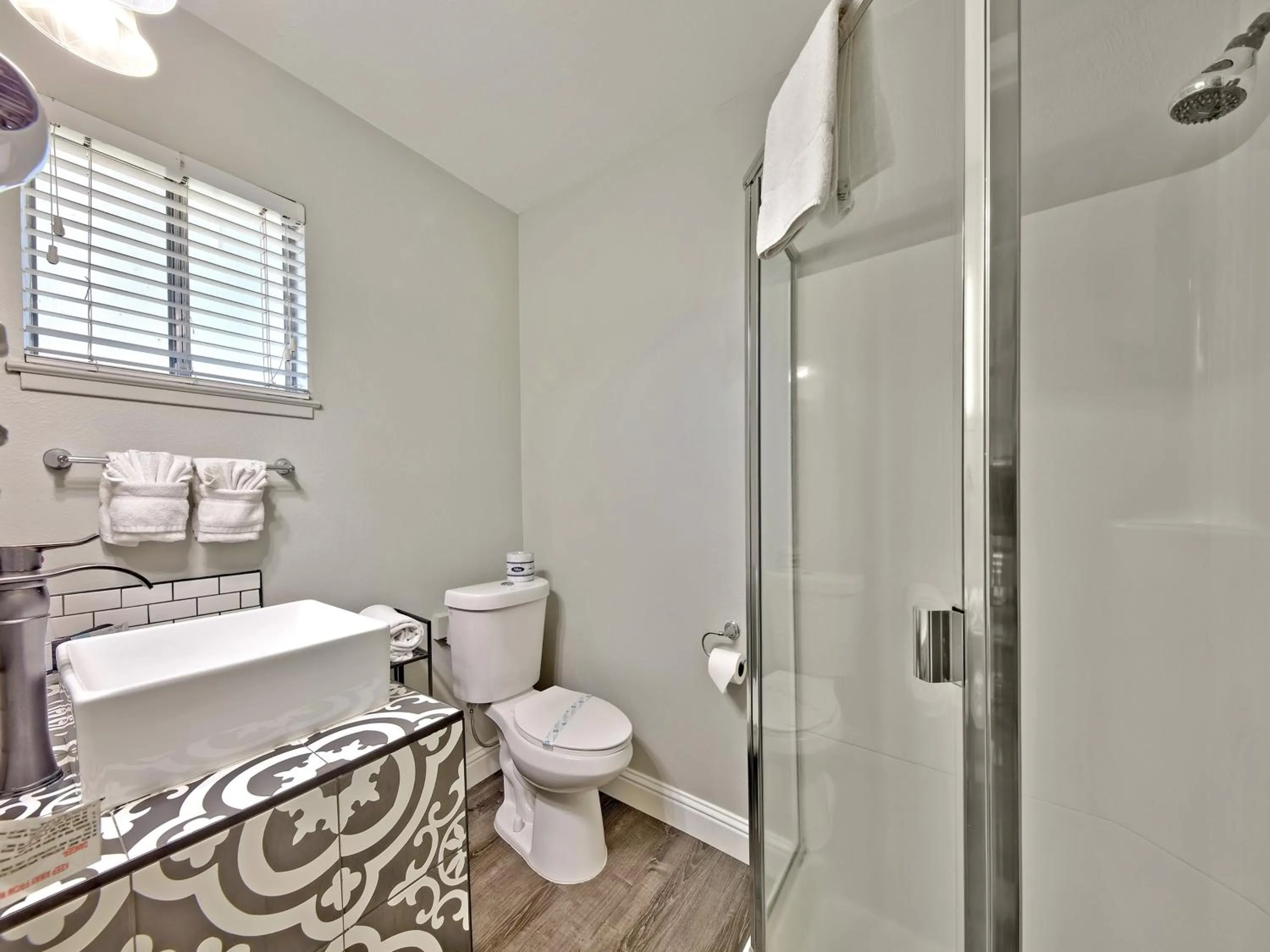 Bathroom in Heavenly Inn Lake Tahoe