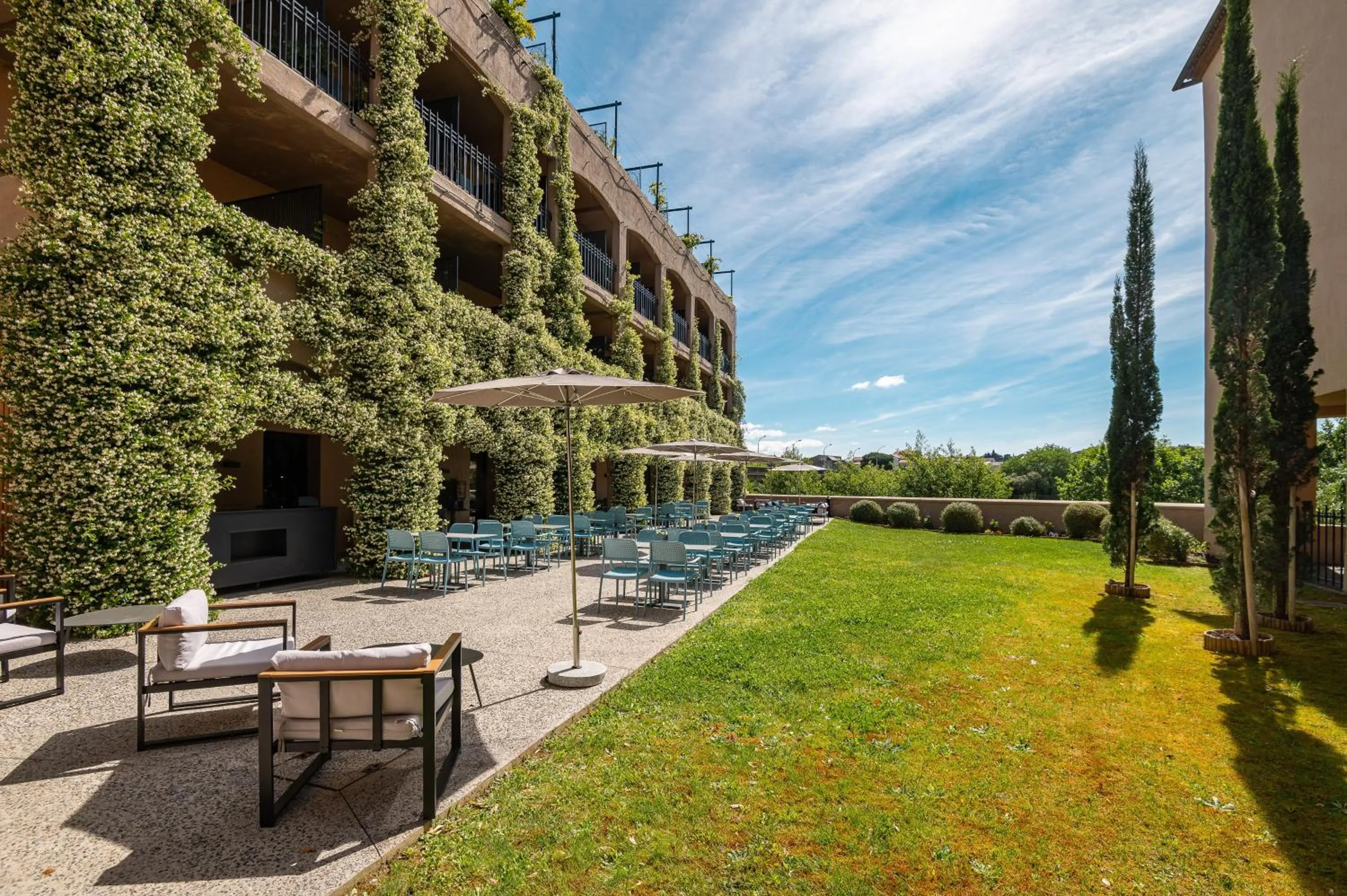 Garden in SOWELL HOTELS Les Chevaliers