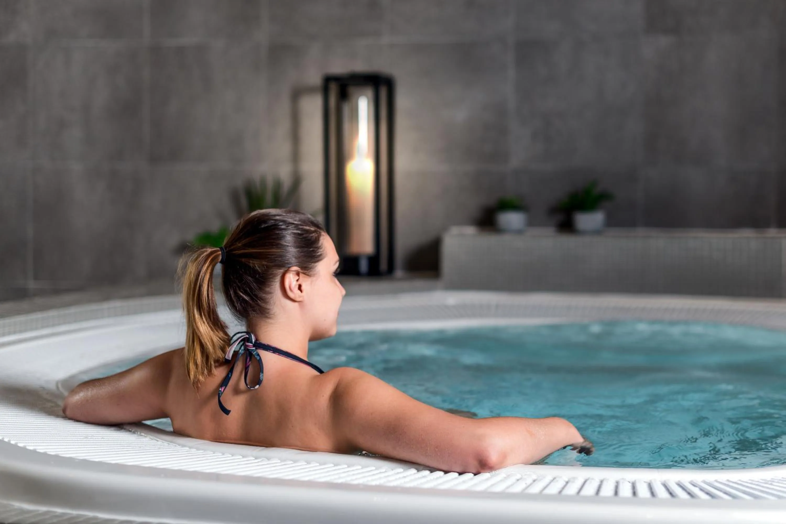 Hot Tub in SOWELL HOTELS Les Chevaliers