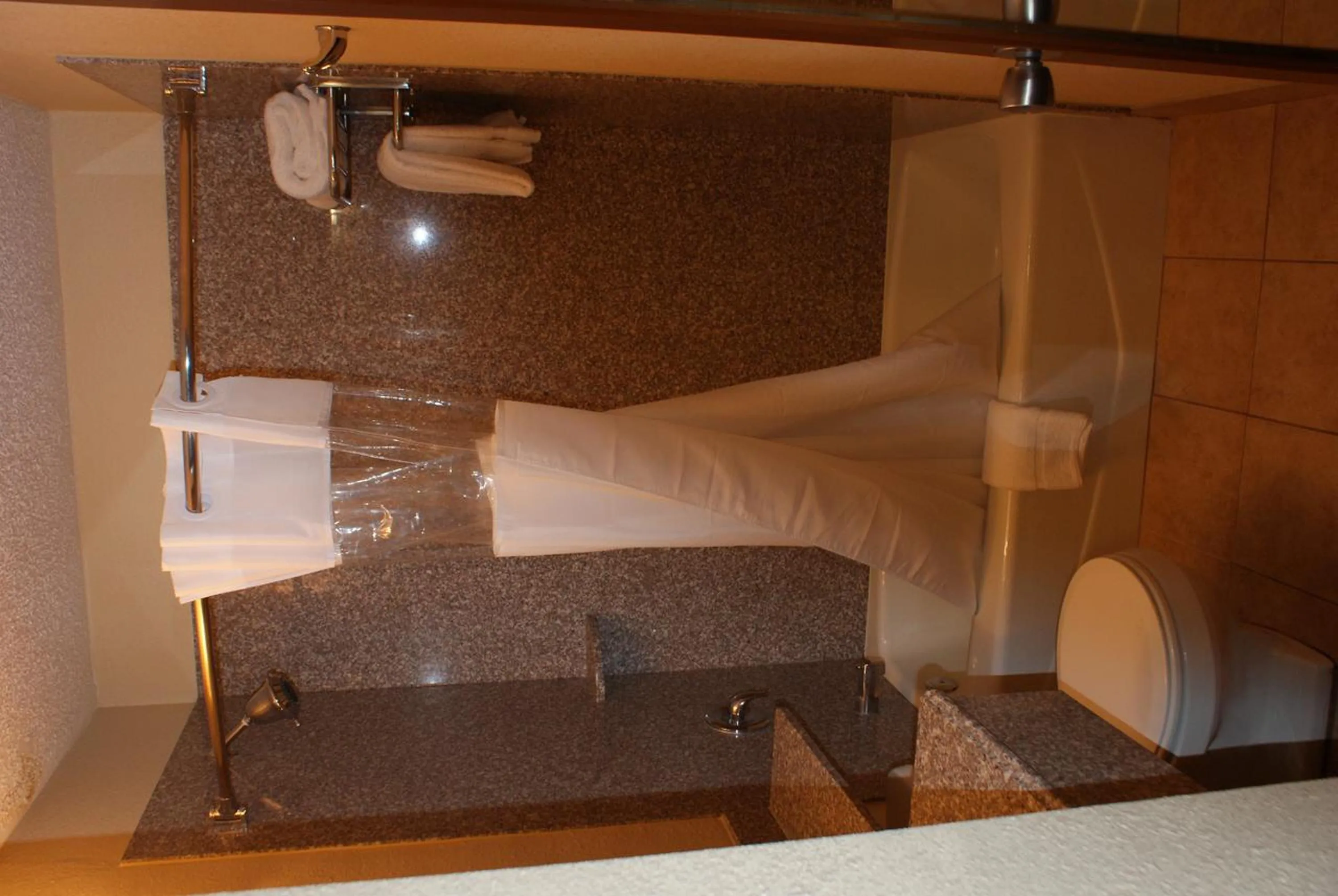 Bathroom in Wyndham Garden Stillwater