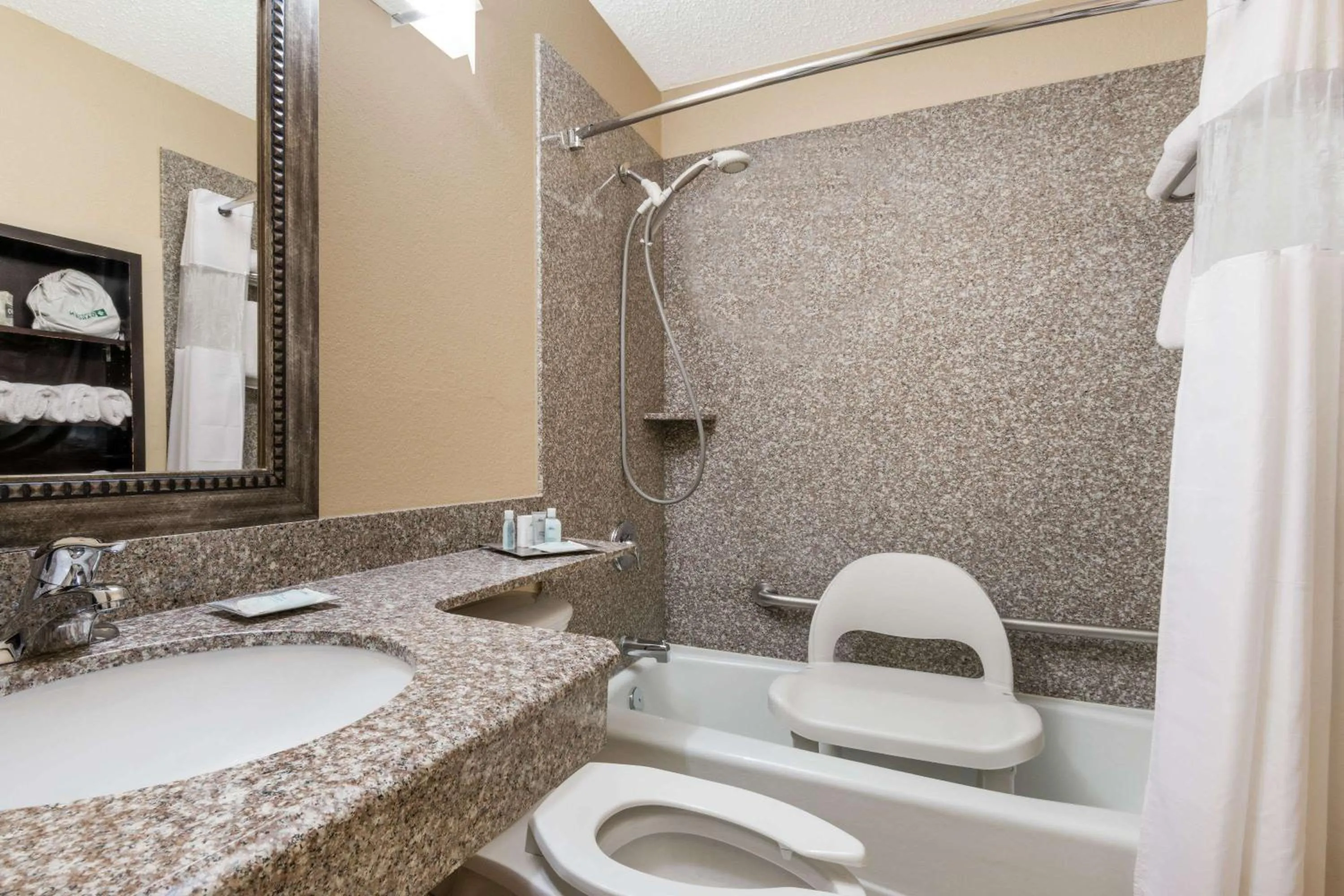 Bathroom in Wyndham Garden Stillwater