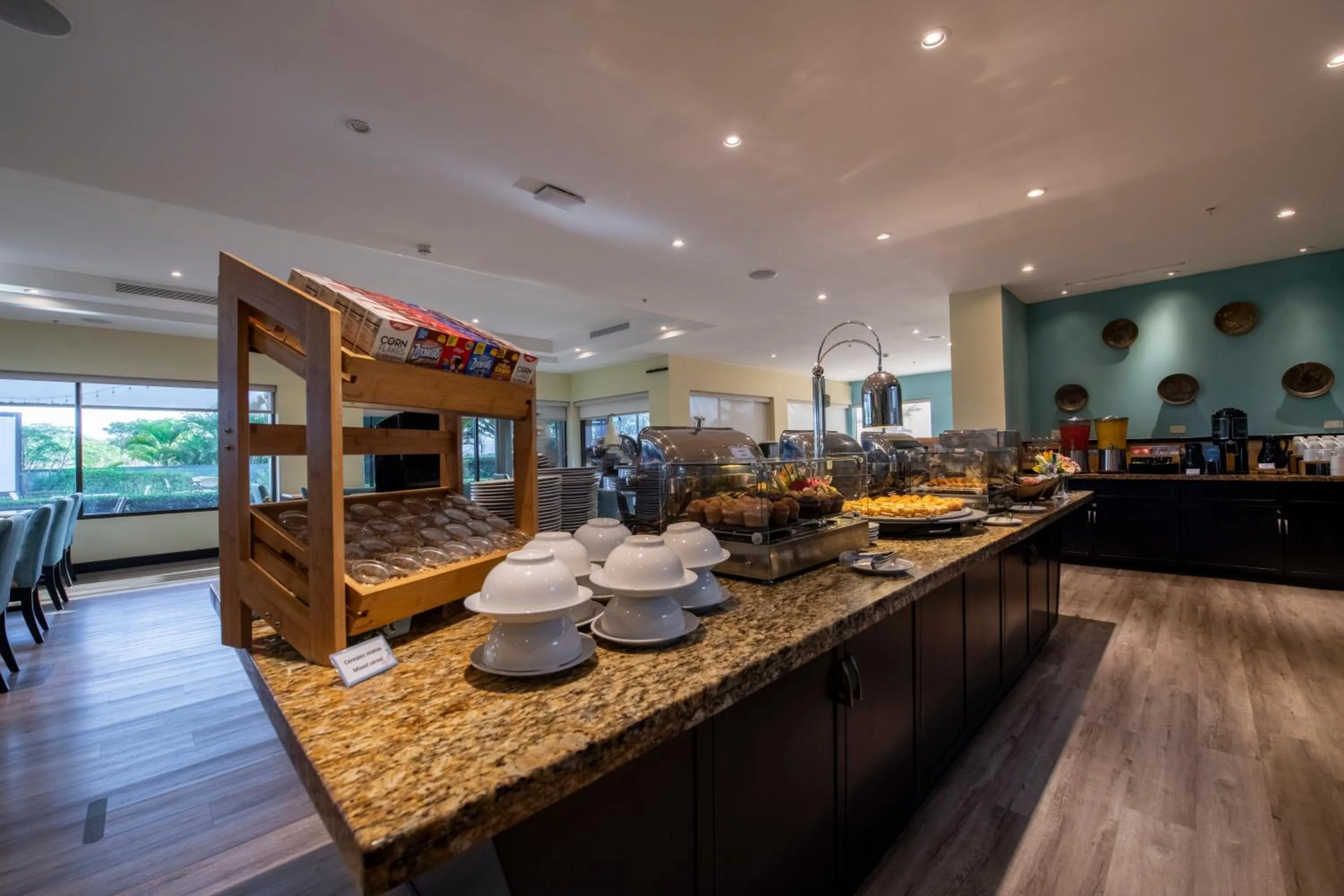 Breakfast in Hilton Garden Inn Guanacaste Airport