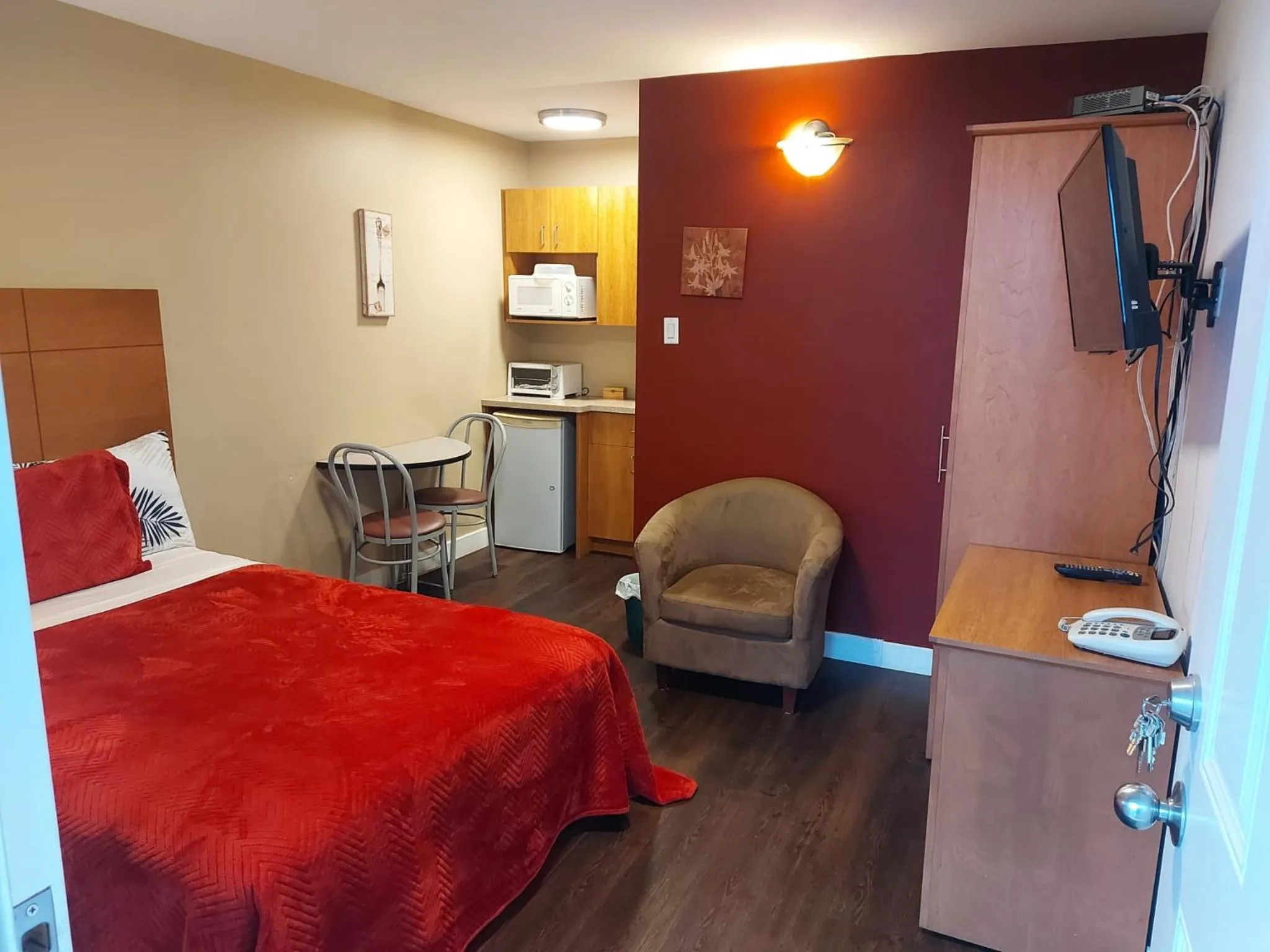 Bed in Motel LA RÉFÉRENCE