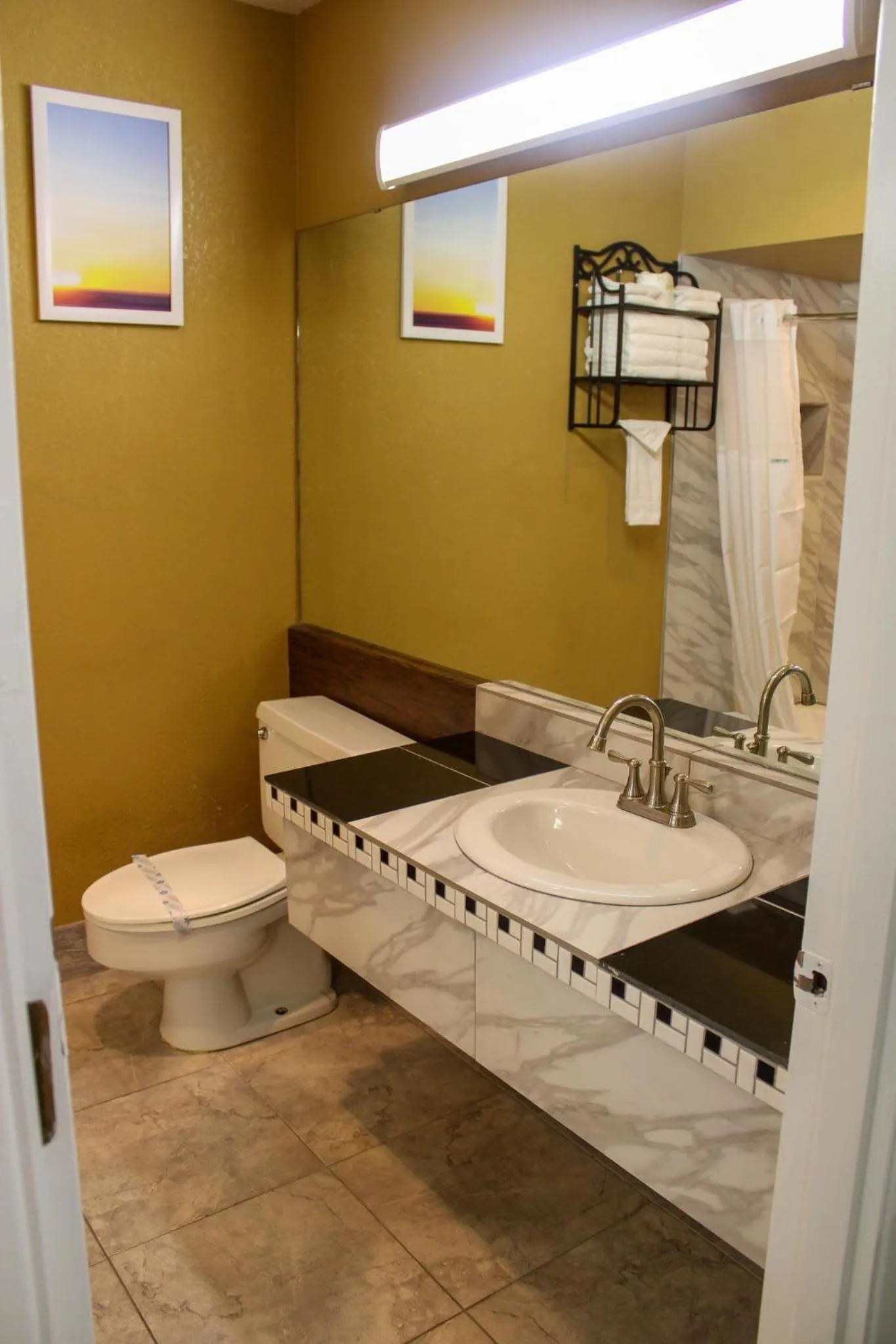 Shower in Days Inn by Wyndham Bend