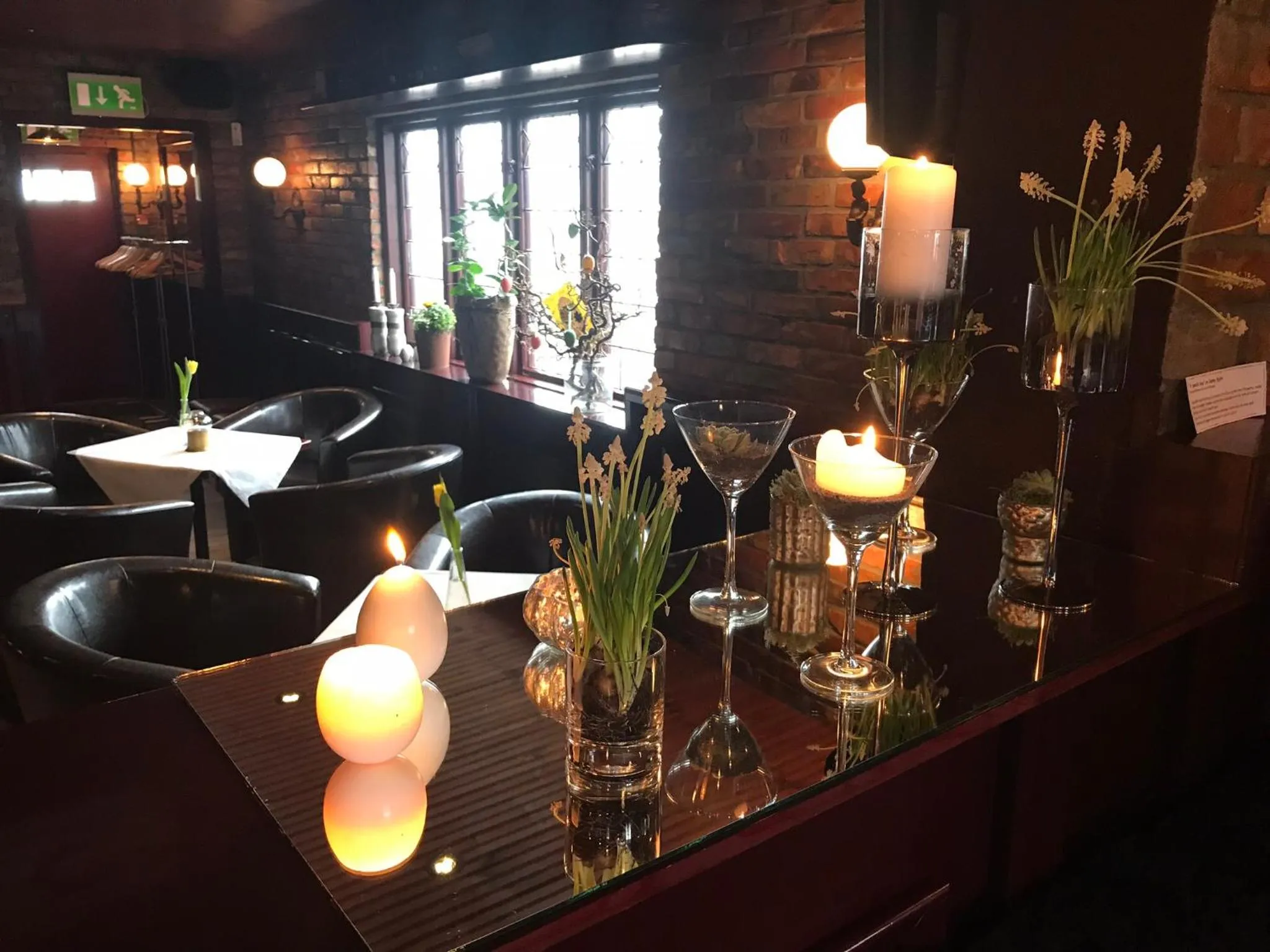 Lounge or bar in Husargårdens Bed & Breakfast