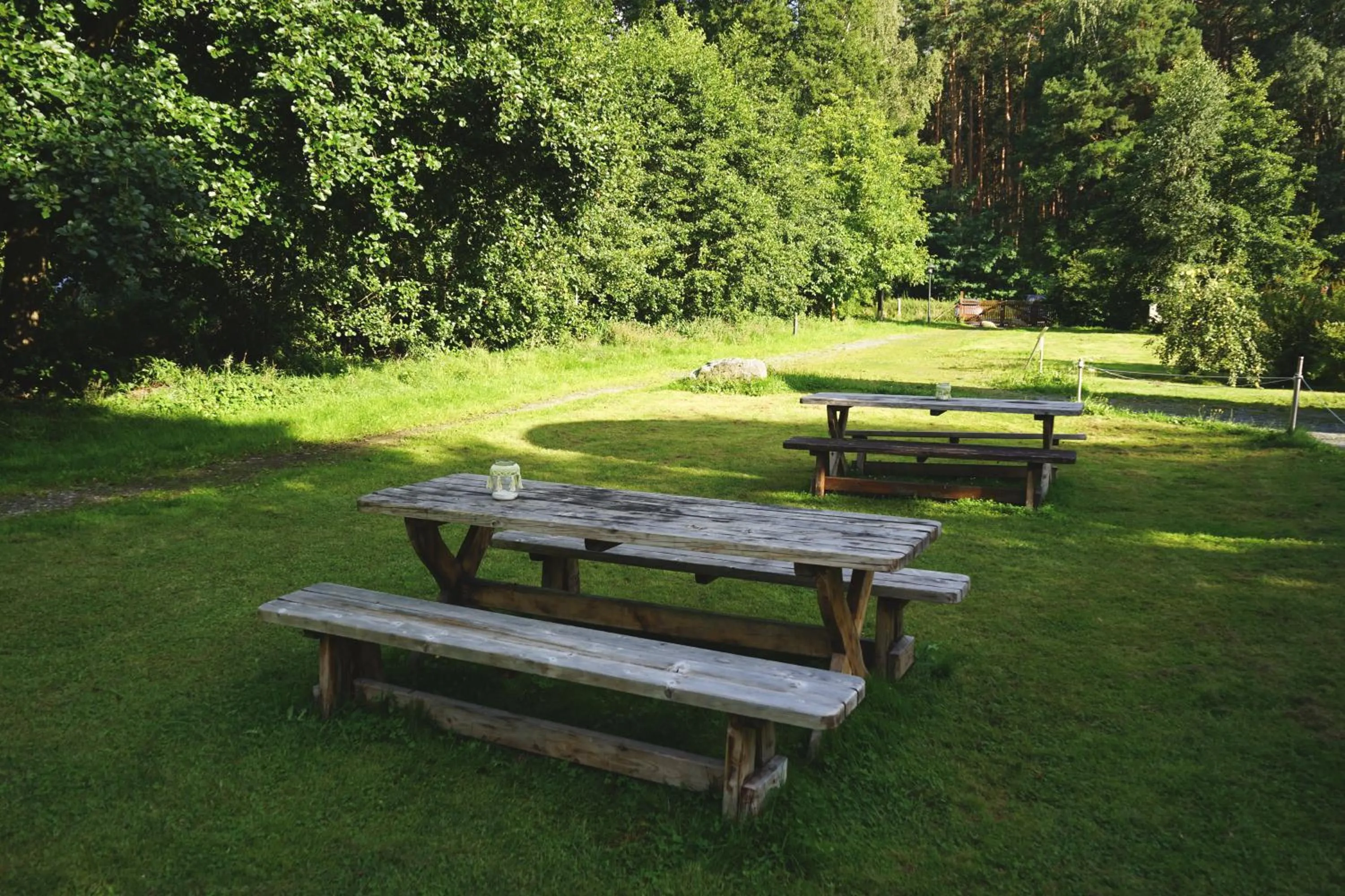 Seating area in slube an den Teichen Hoher Fläming