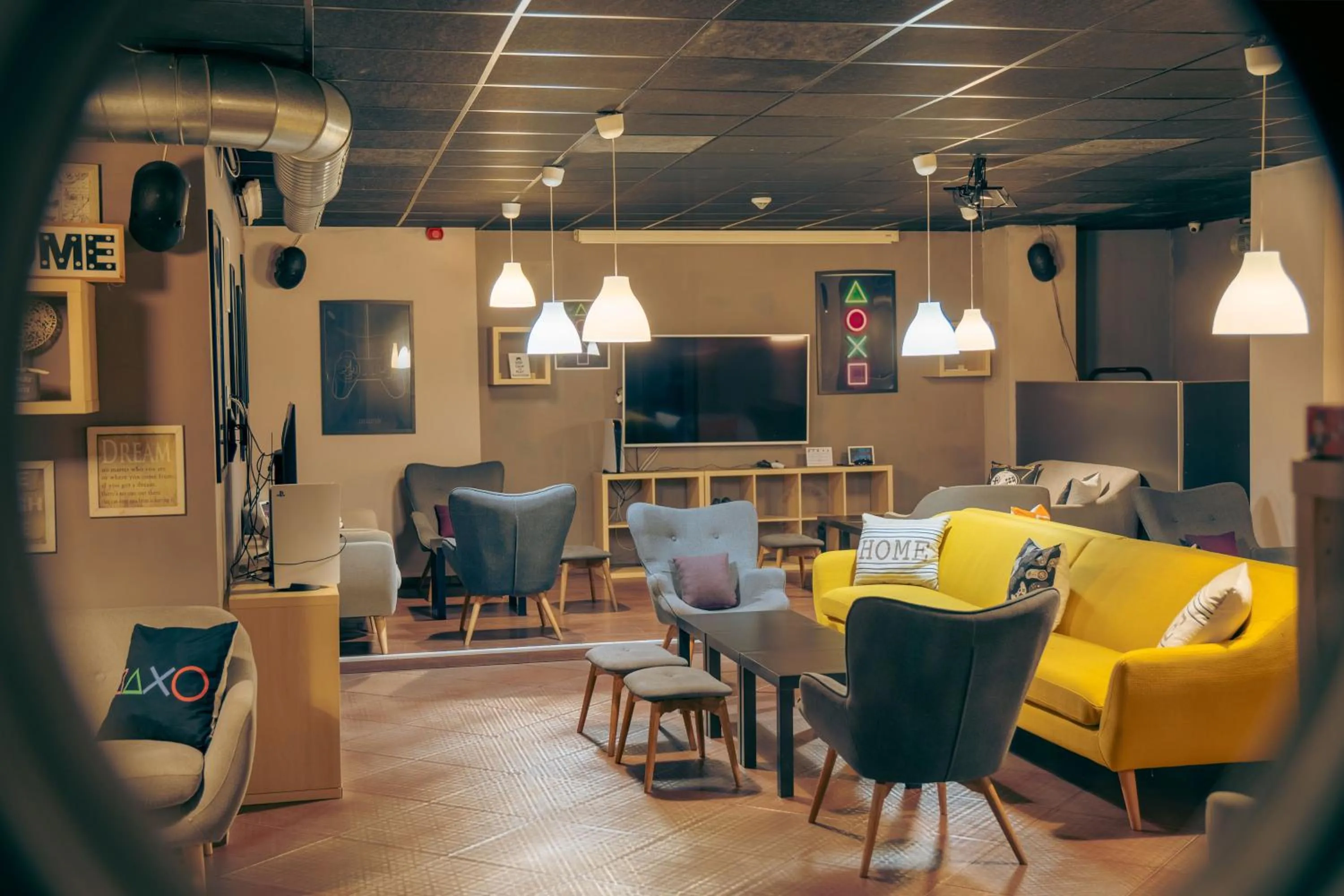 Communal lounge/ TV room in AquaClub GRIFID Hotel Bolero - Ultra All Inclusive & Private Beach