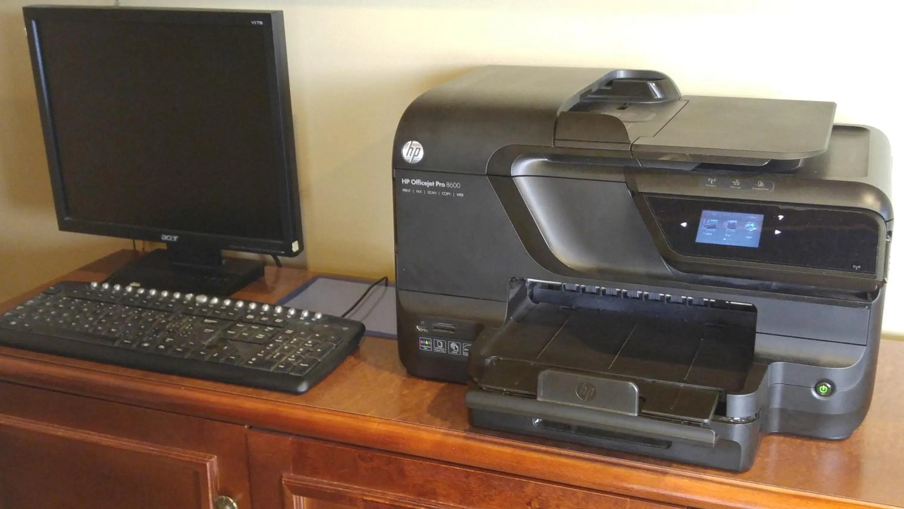 Lobby or reception in Le Deauville Motel