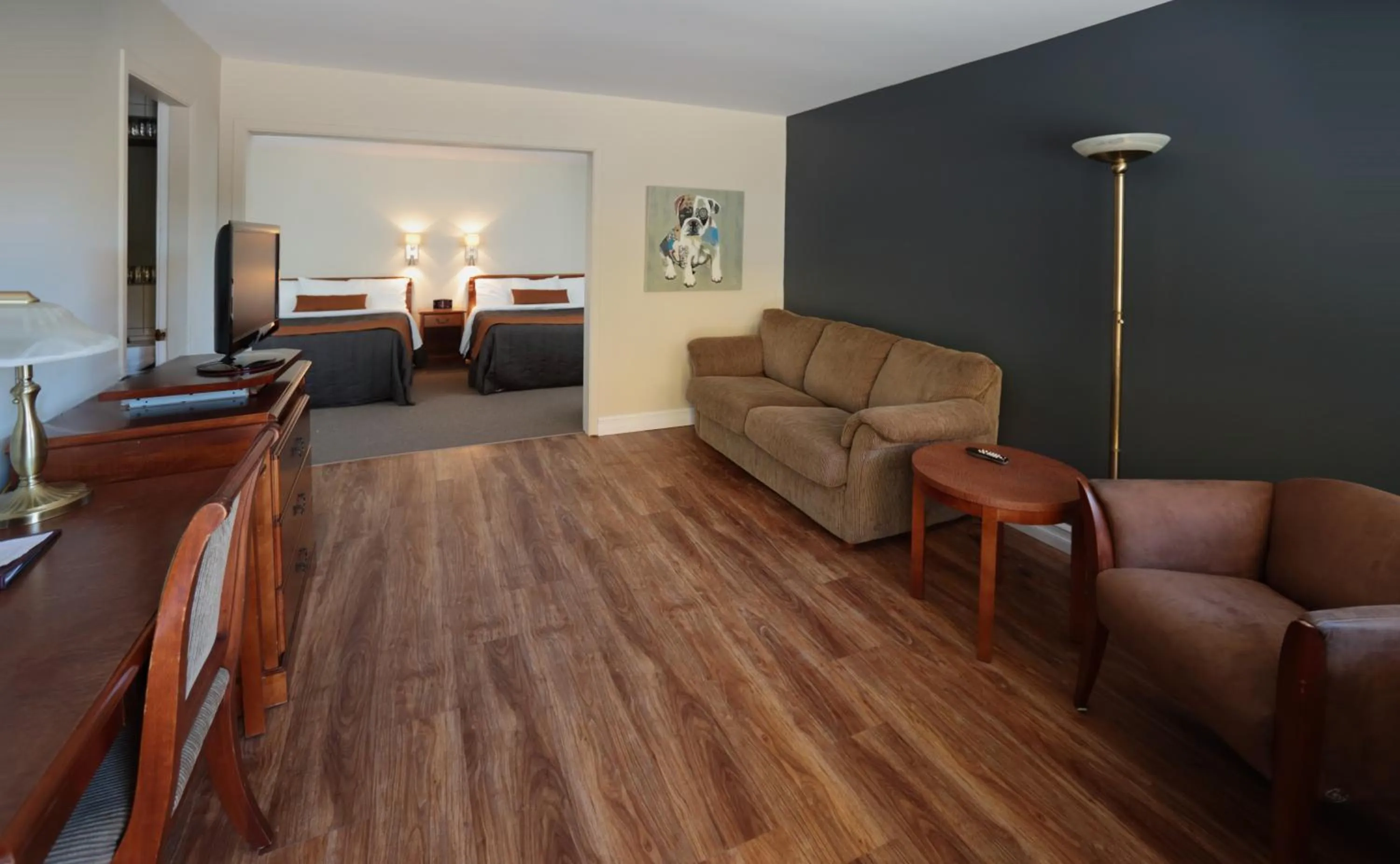 Bedroom in Le Deauville Motel