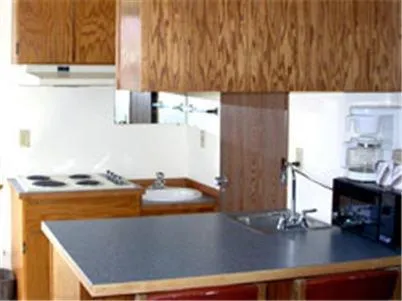 Kitchen or kitchenette in Avenue Motel Wenatchee