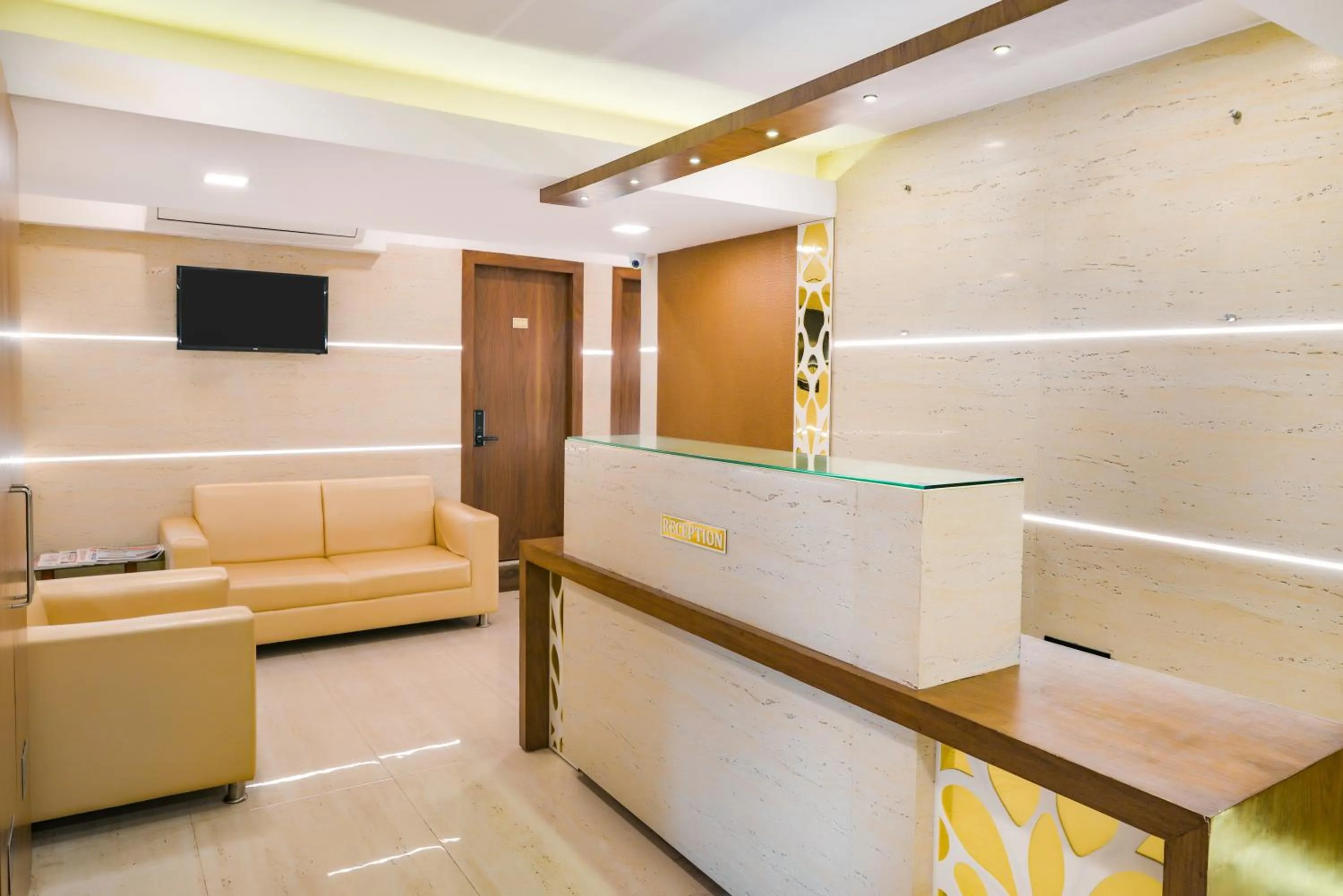 Lobby or reception in Oxford Hotel Powai