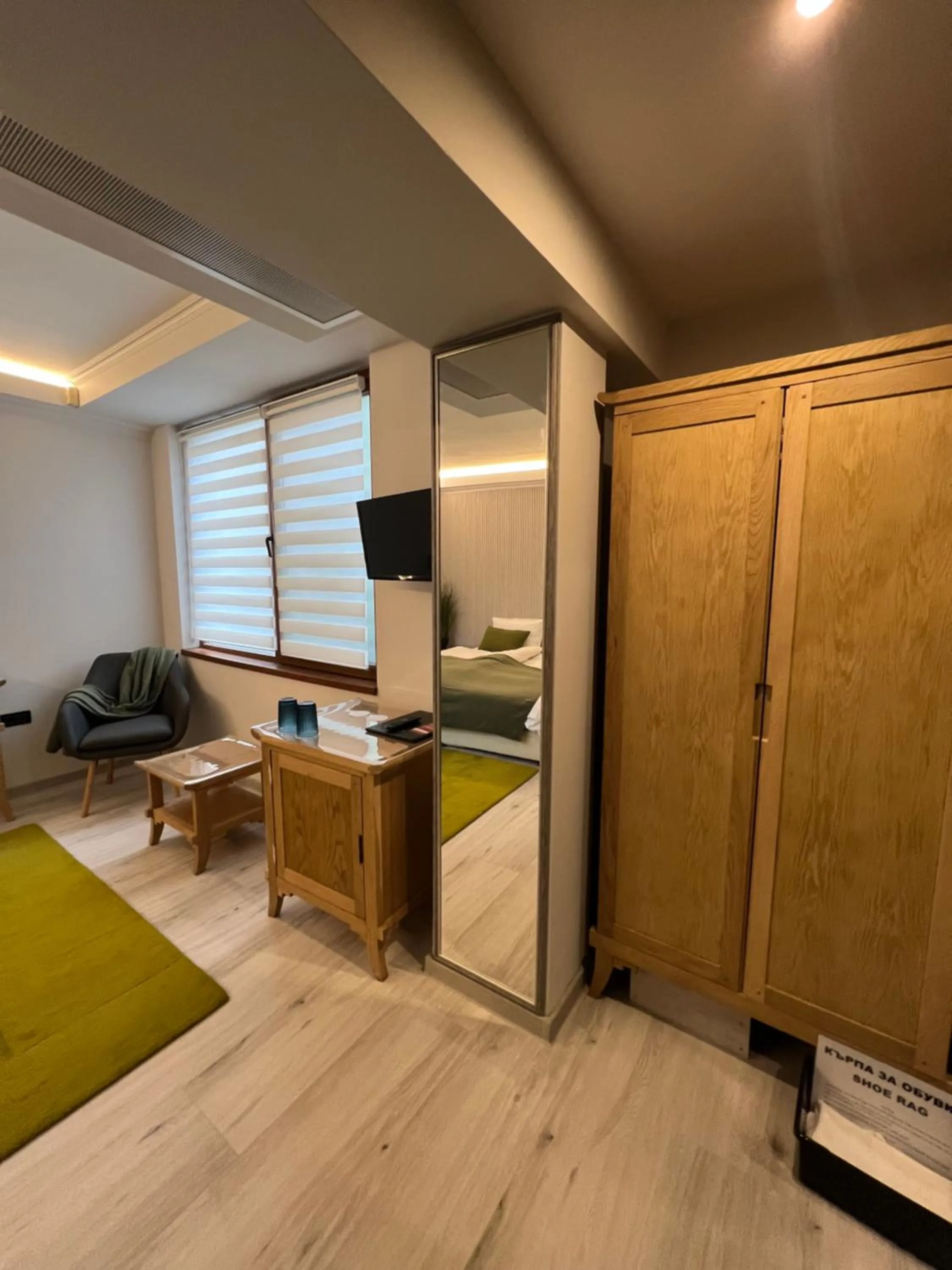 Bedroom, Bed in Hotel Studio