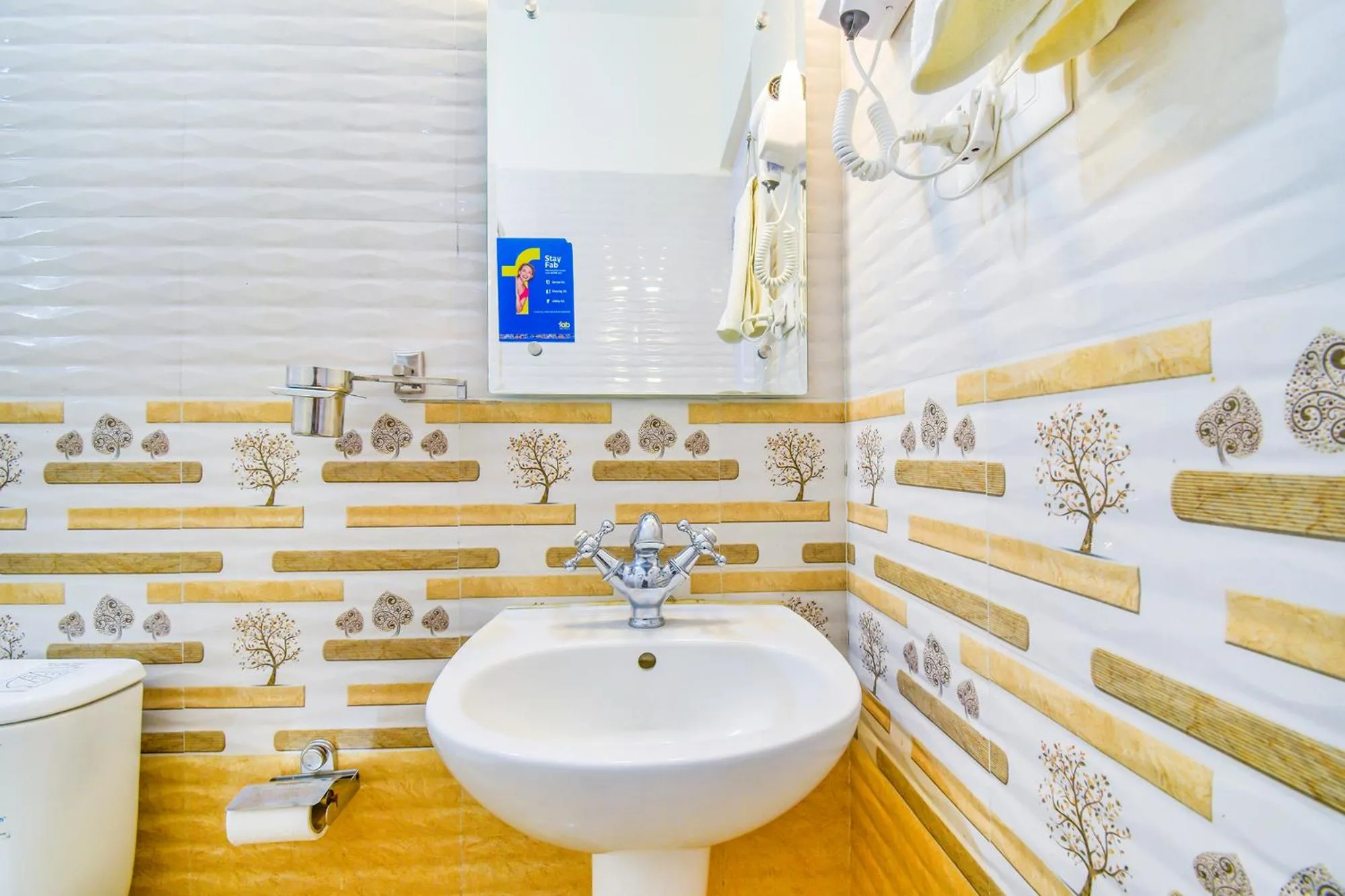 Bathroom in FabHotel Vinu Valley Resorts - Nr Ketti Valley View Point