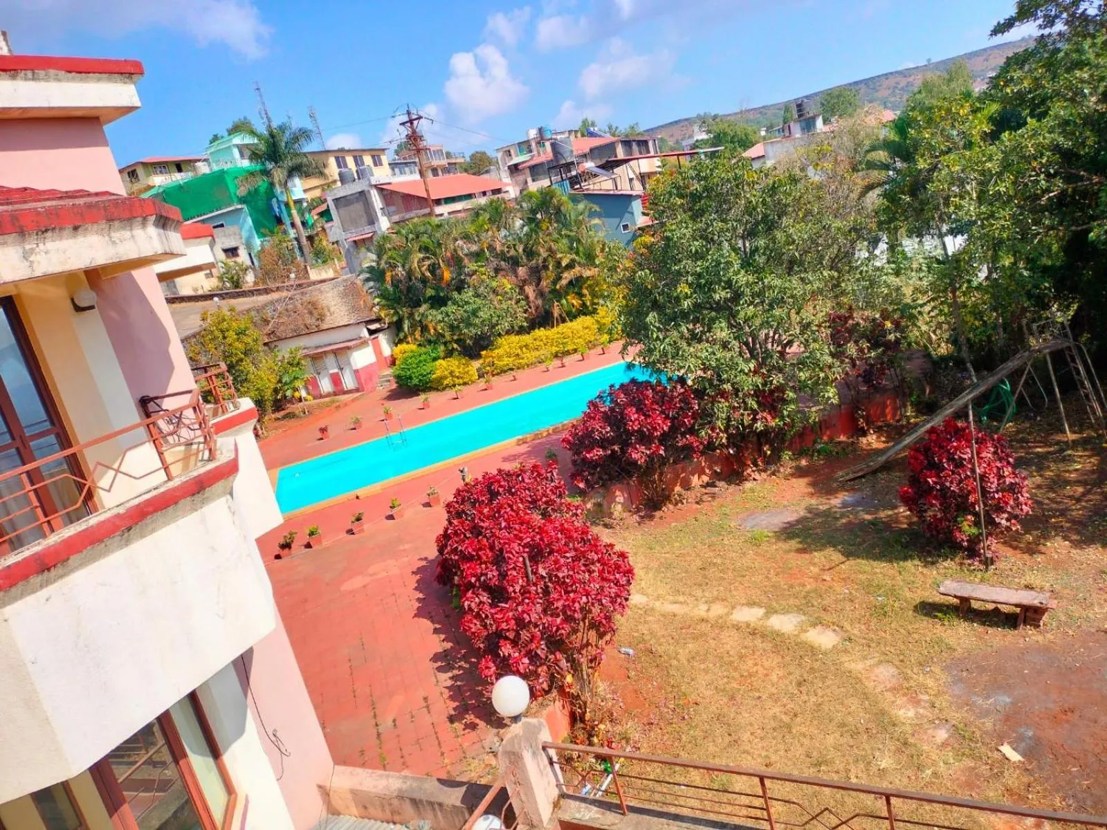 Garden view in The Dhanhills - a valley view hotel in panchgani