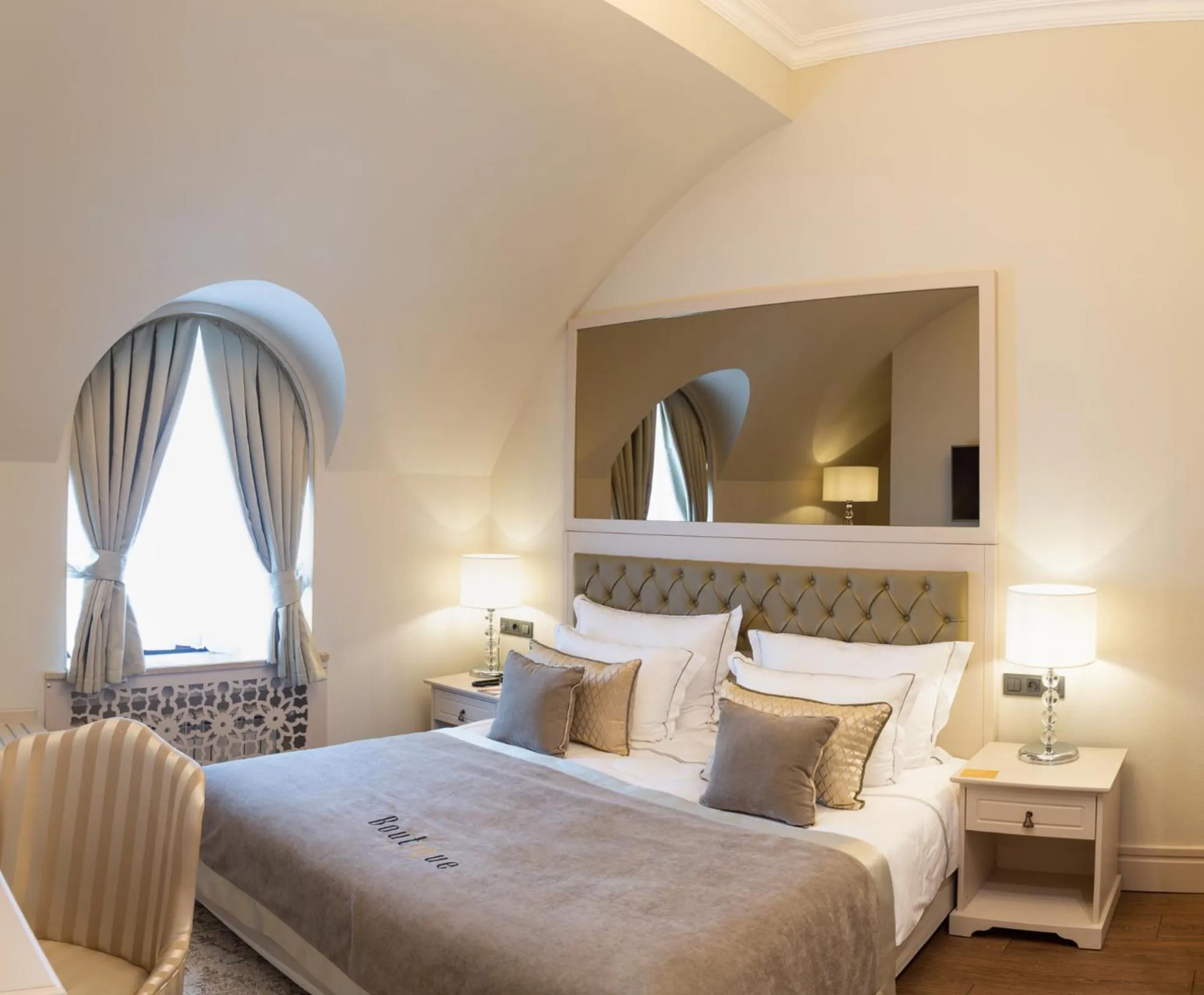 Bed in Boutique 19 Hotel