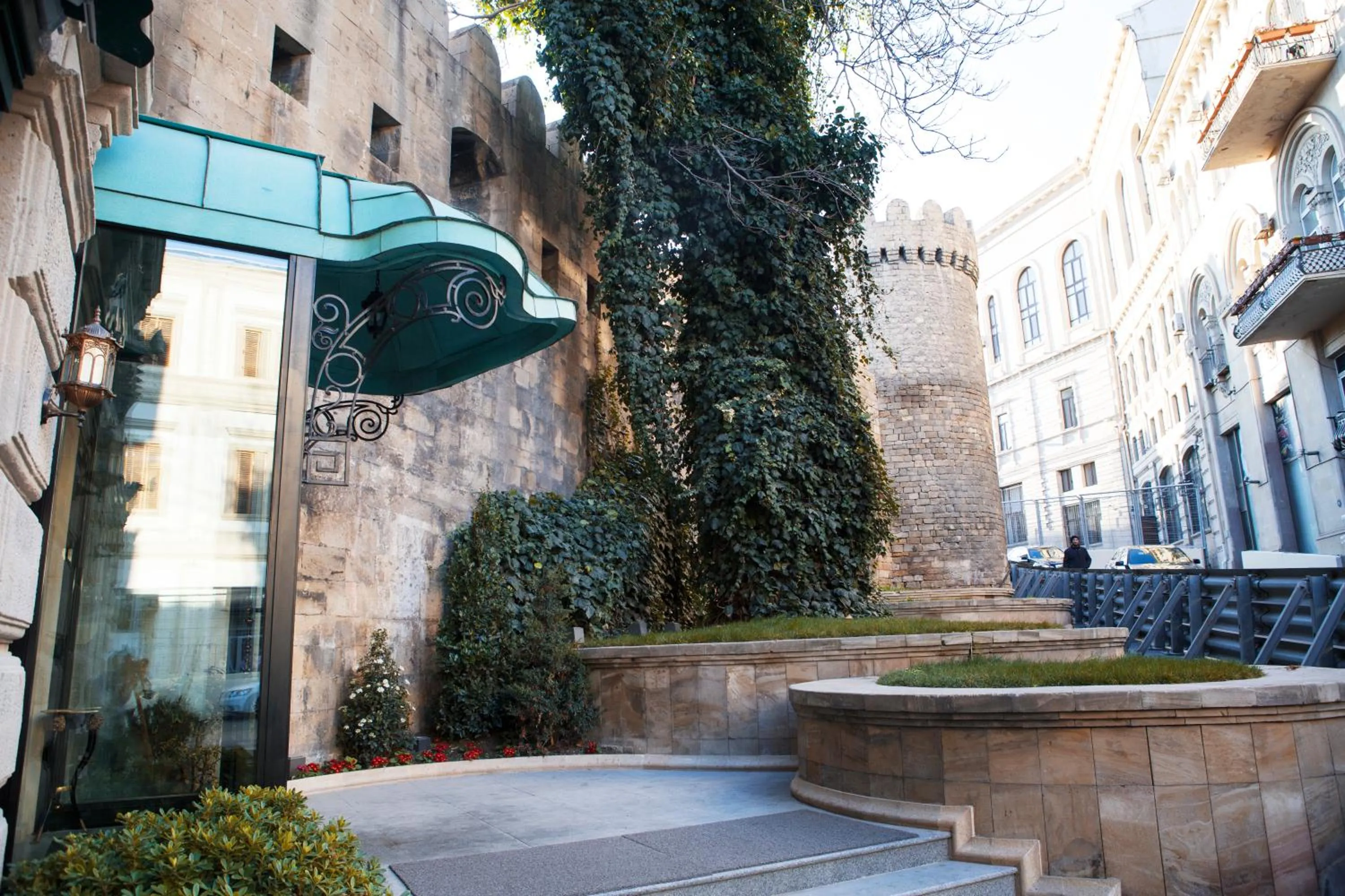 Facade/entrance in Boutique 19 Hotel