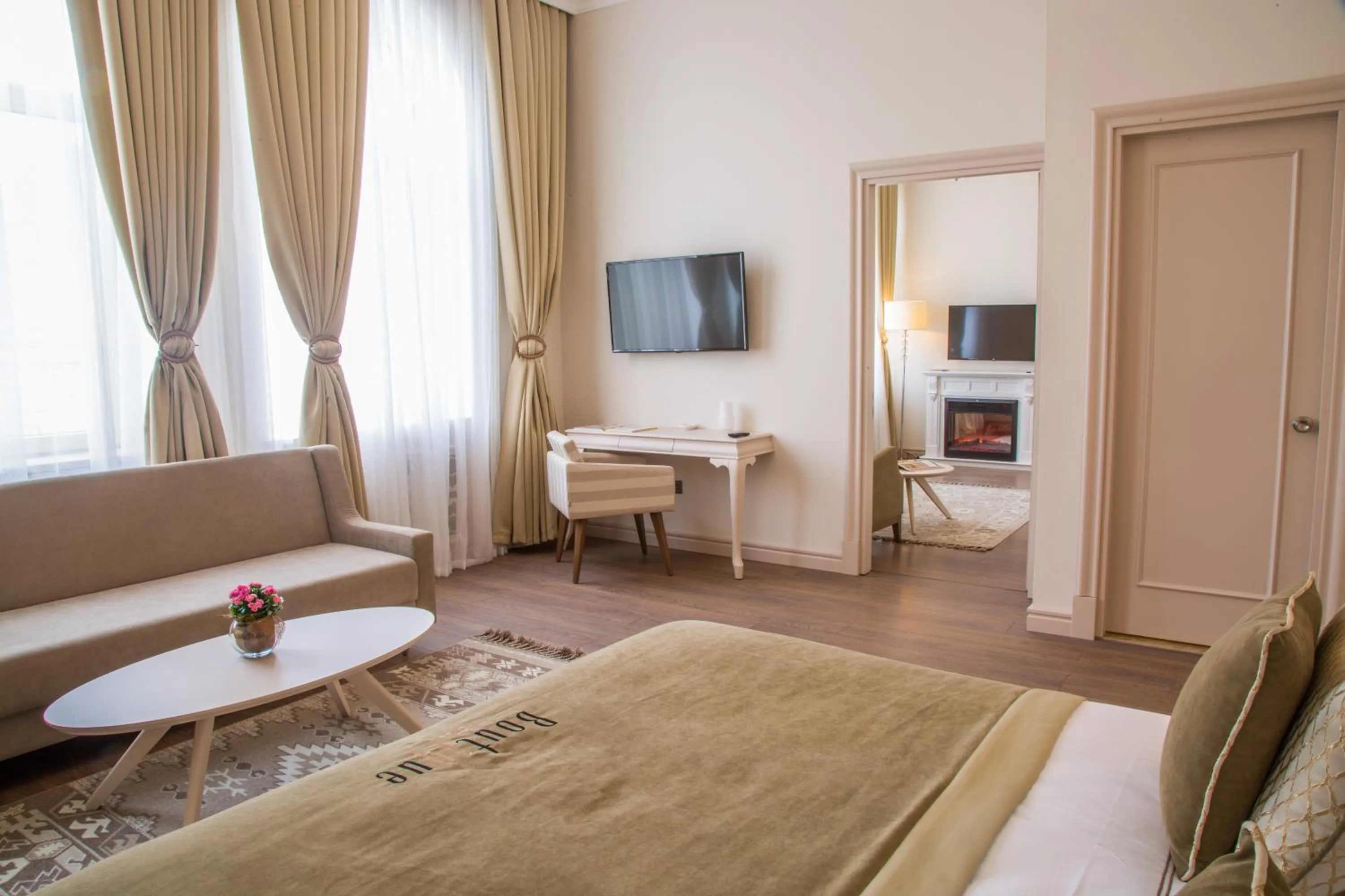 Bed in Boutique 19 Hotel