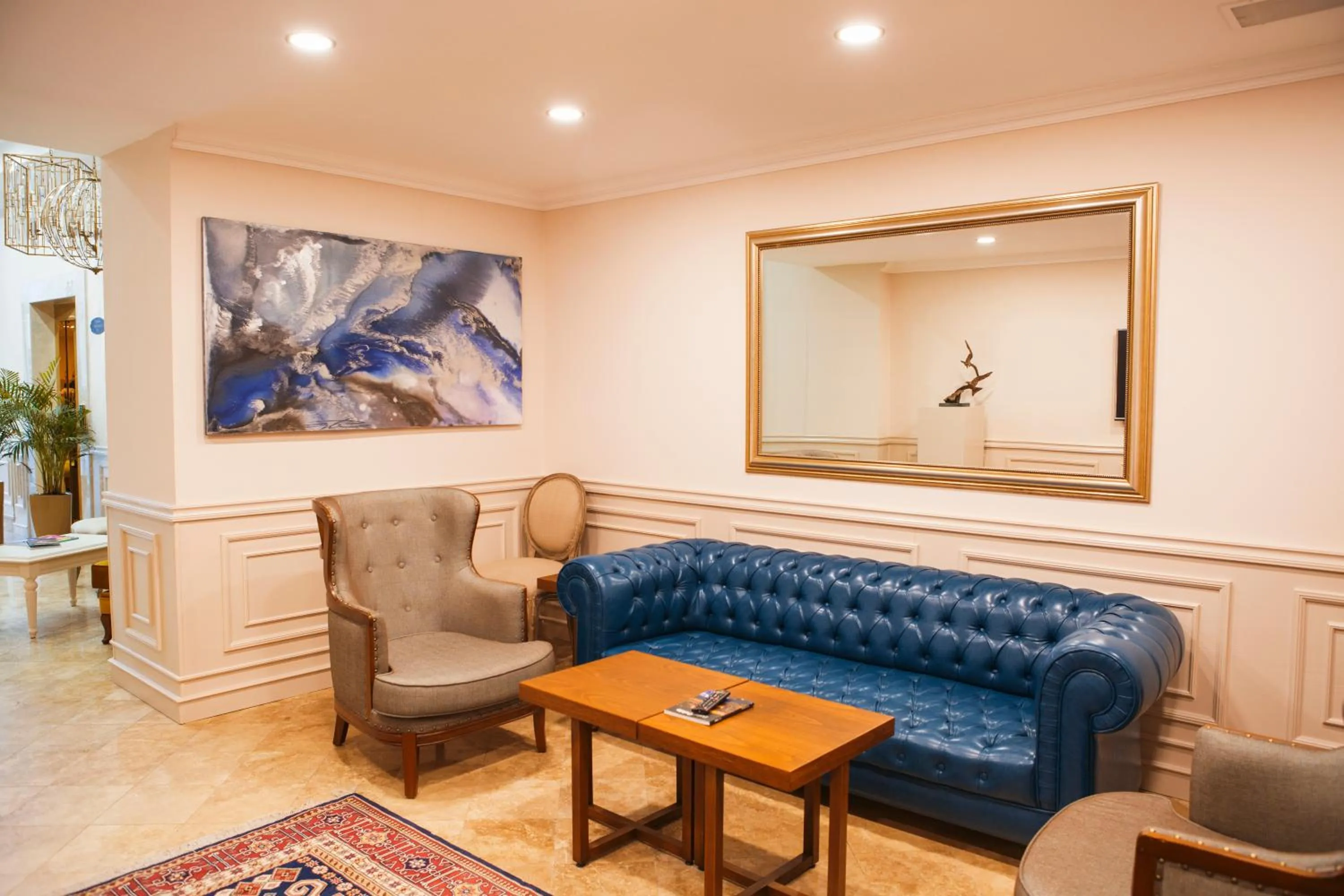 Living room in Boutique 19 Hotel