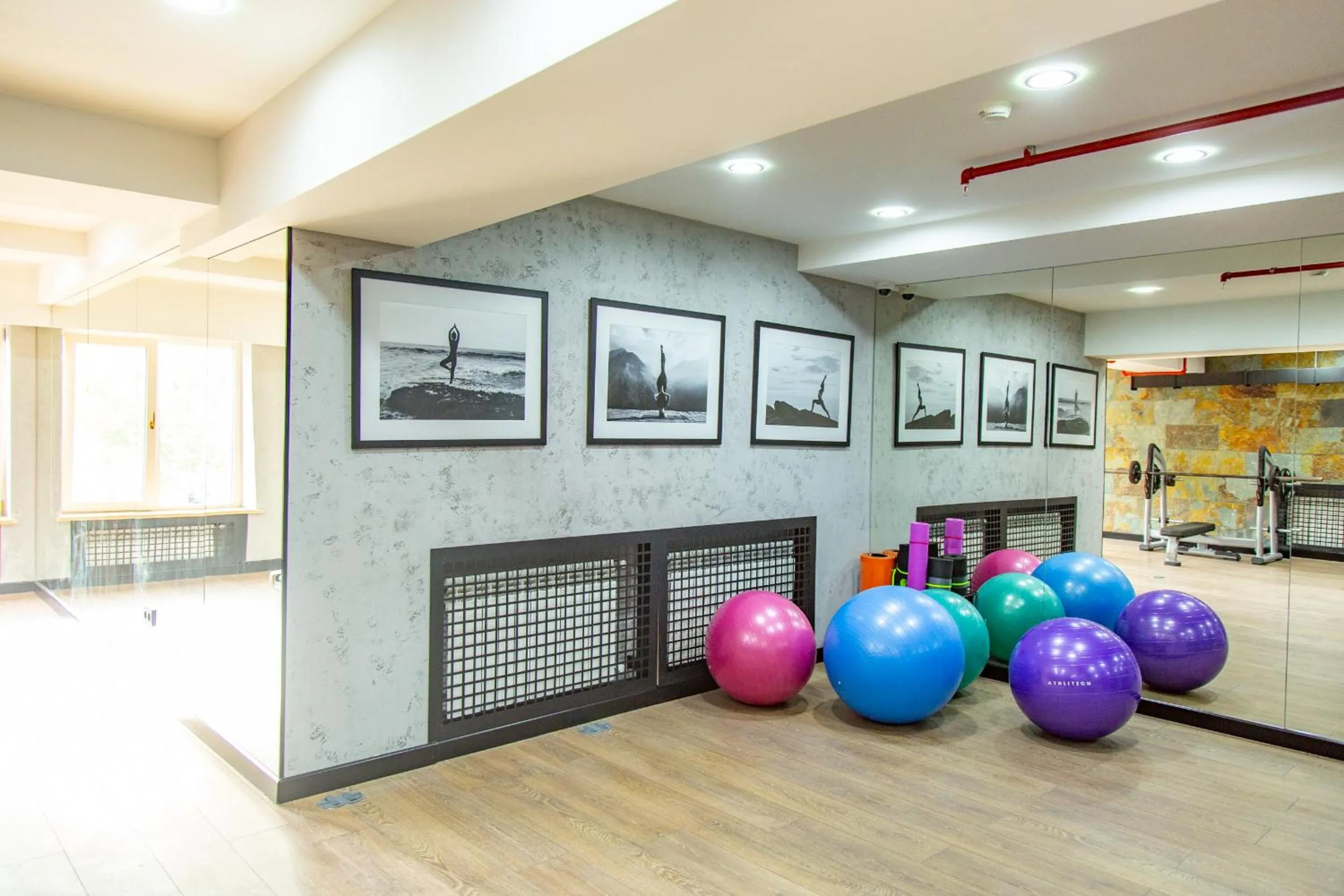 Fitness centre/facilities in Boutique 19 Hotel