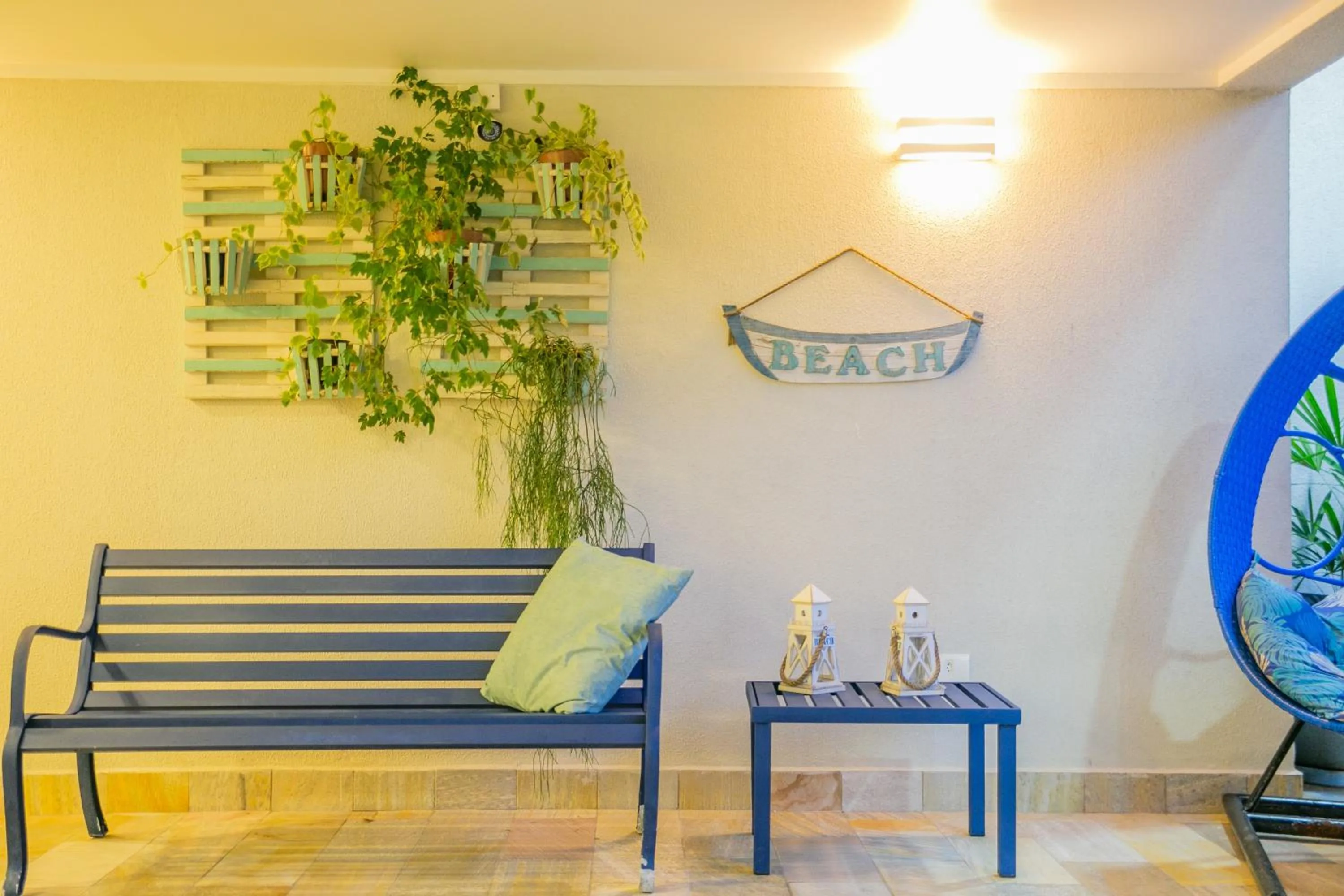 Seating area in Pousada Villa Di Enzo