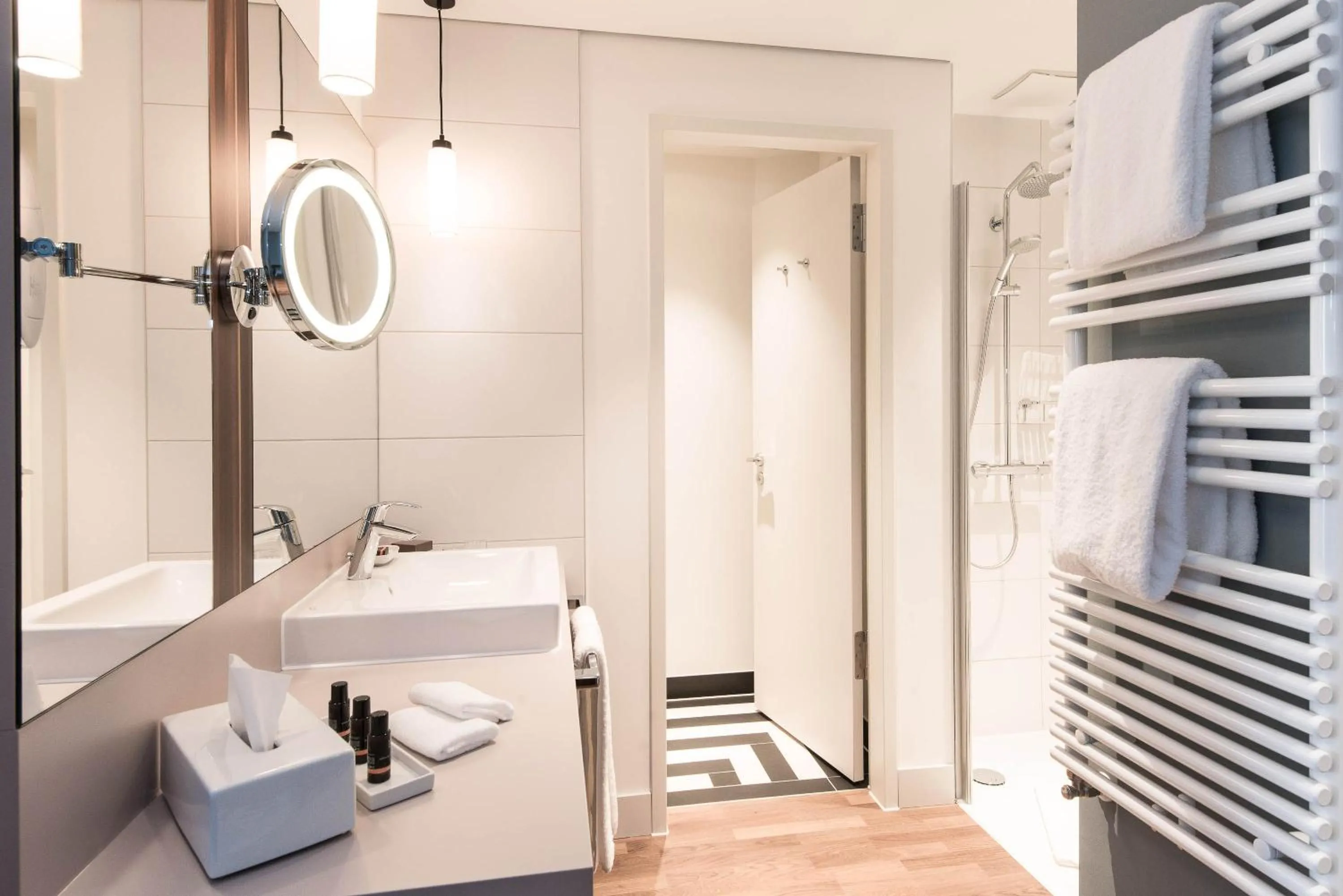 Bathroom in THE LIBERTY Hotel Bremerhaven BW Signature Collection