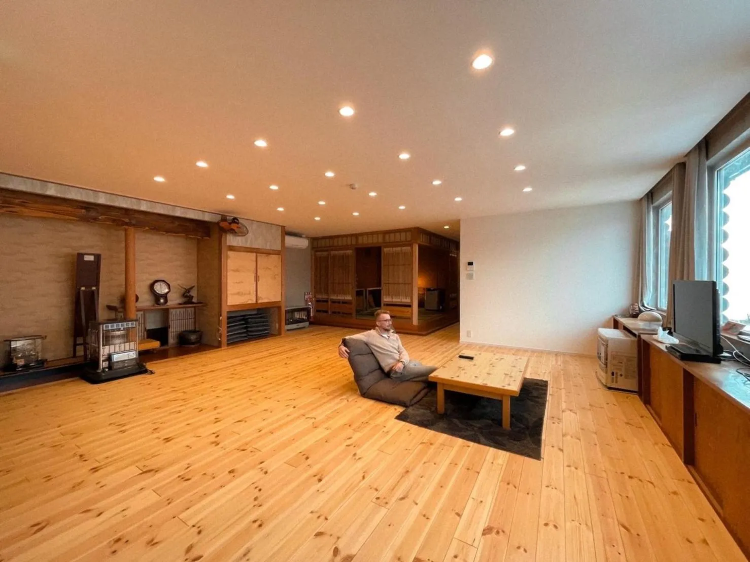 Living room in Oceanview 貸別荘Hosuikan