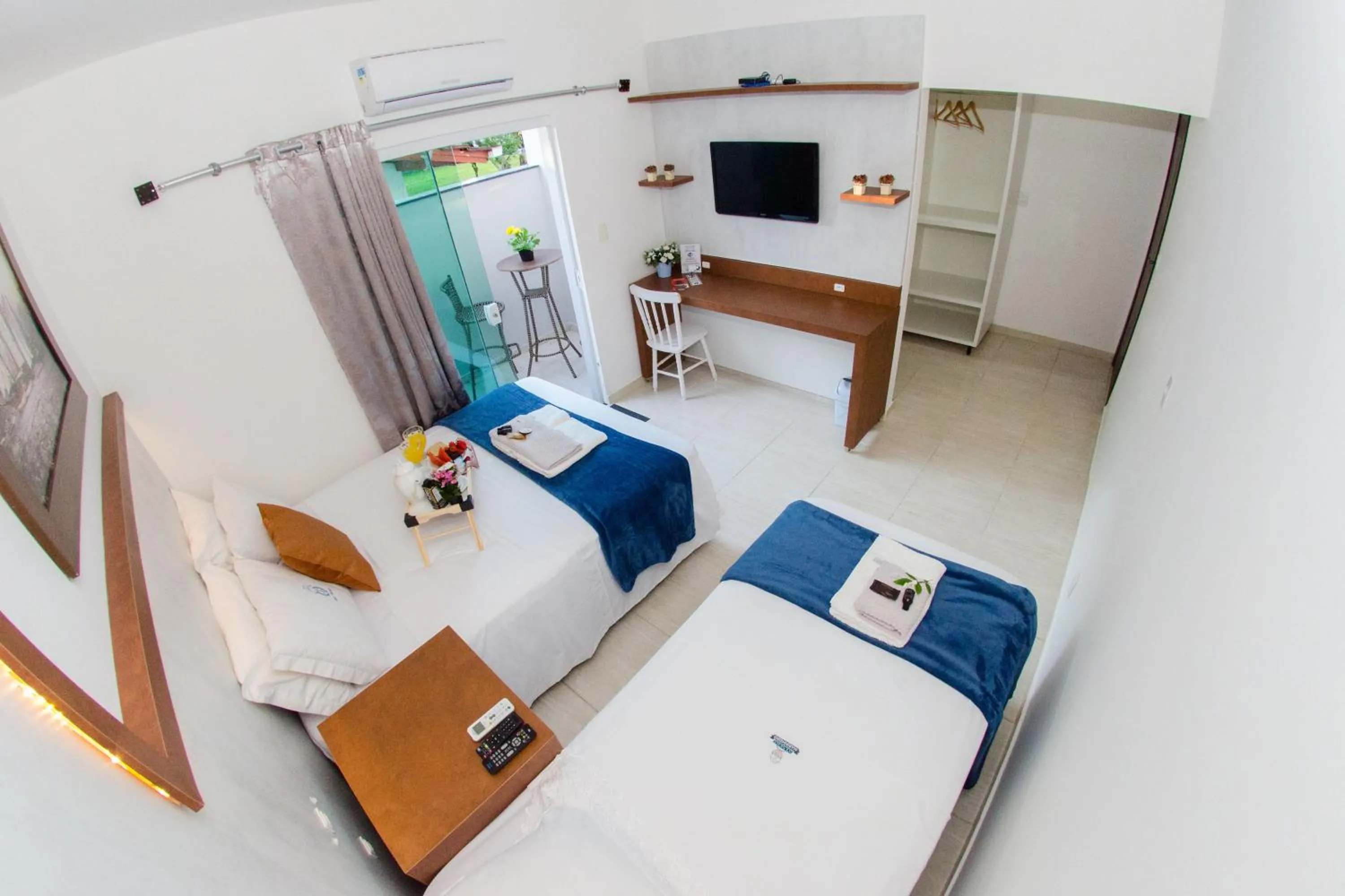 Bed in Pousada Dom Marujo