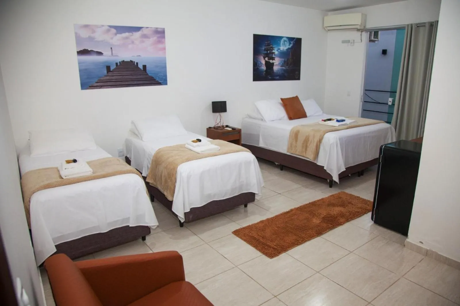 Bed in Pousada Dom Marujo