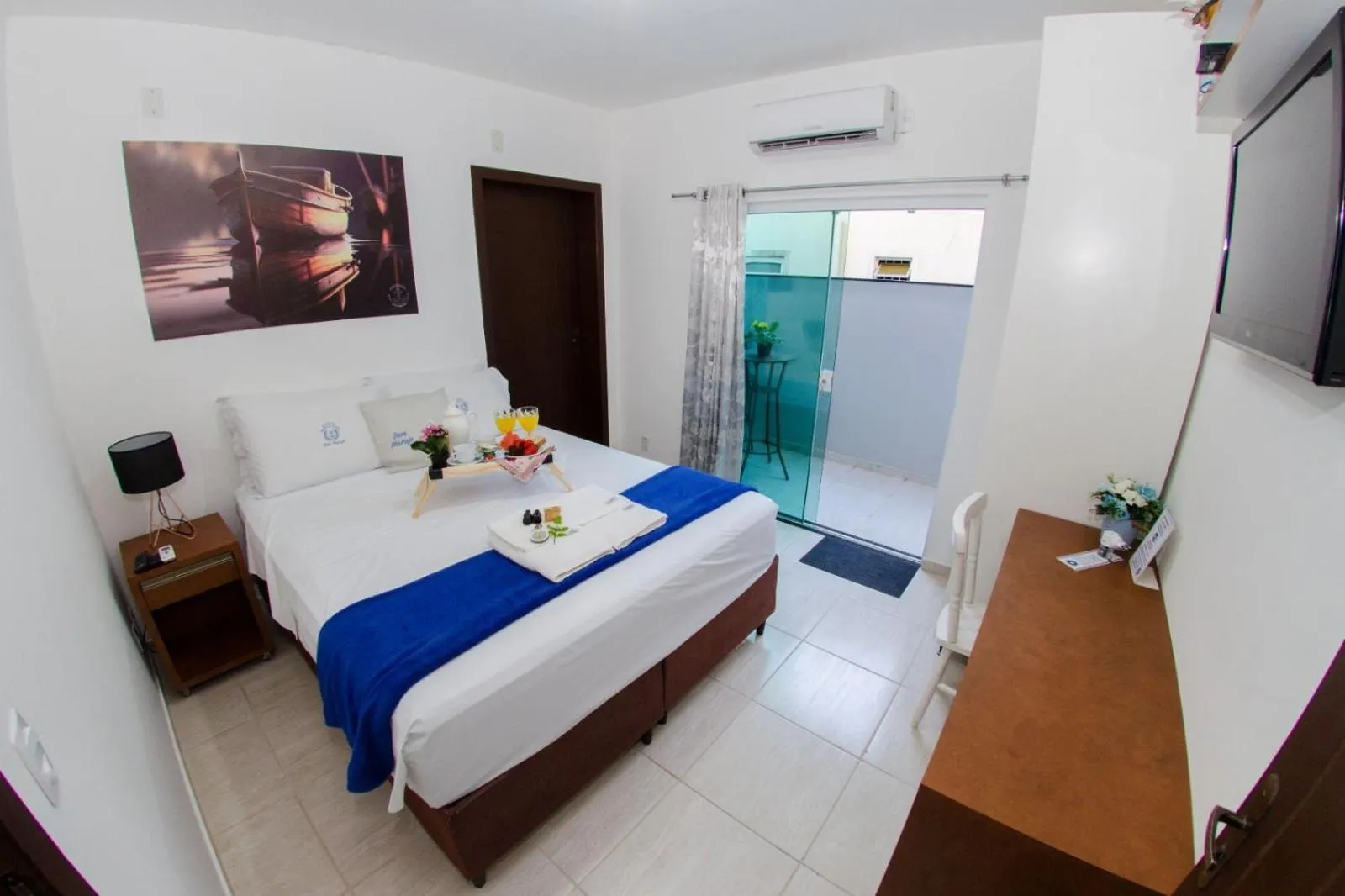 Bed in Pousada Dom Marujo