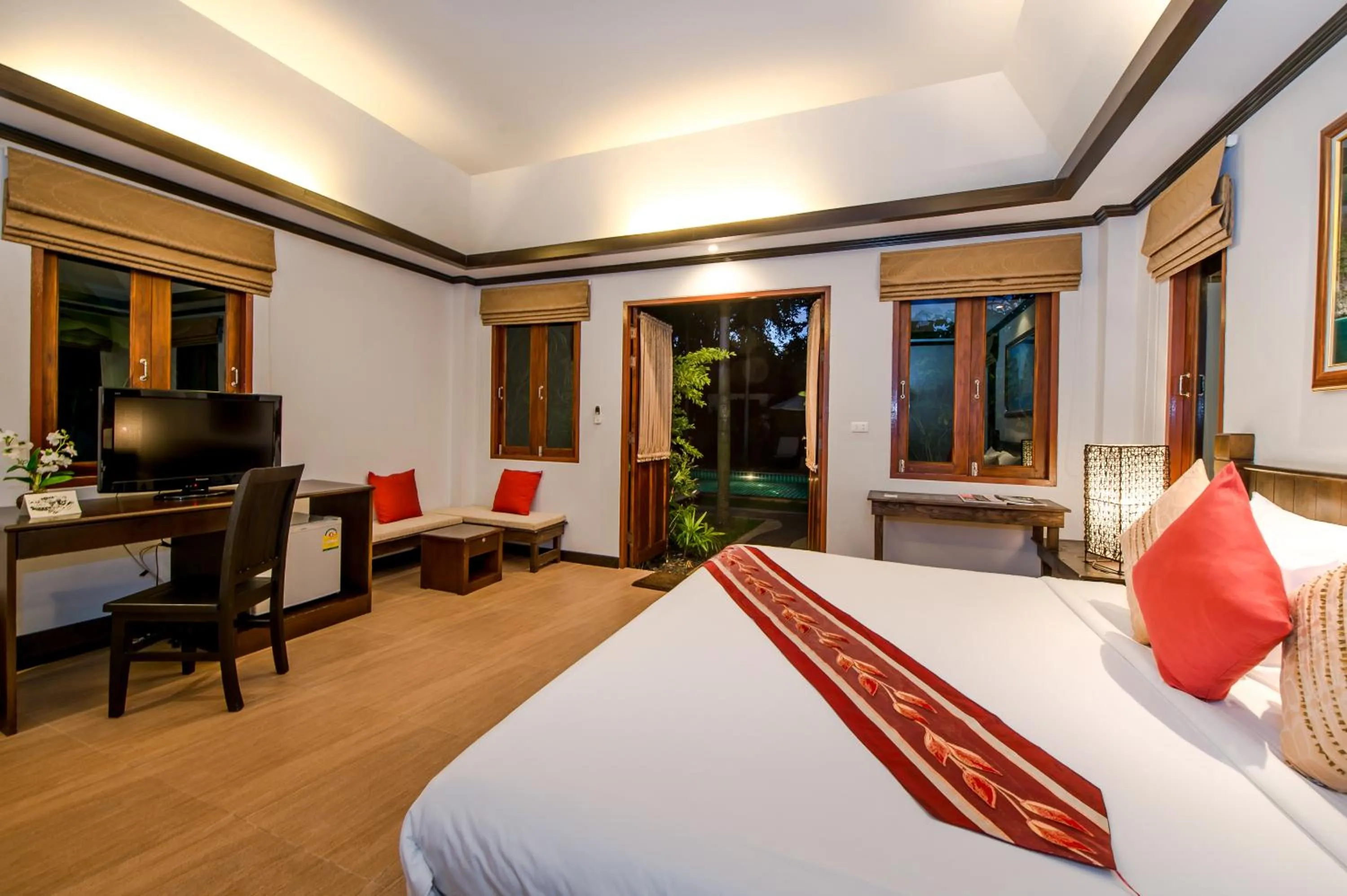 Photo of the whole room, Bed in Pai Tan Villas - SHA Extra Plus