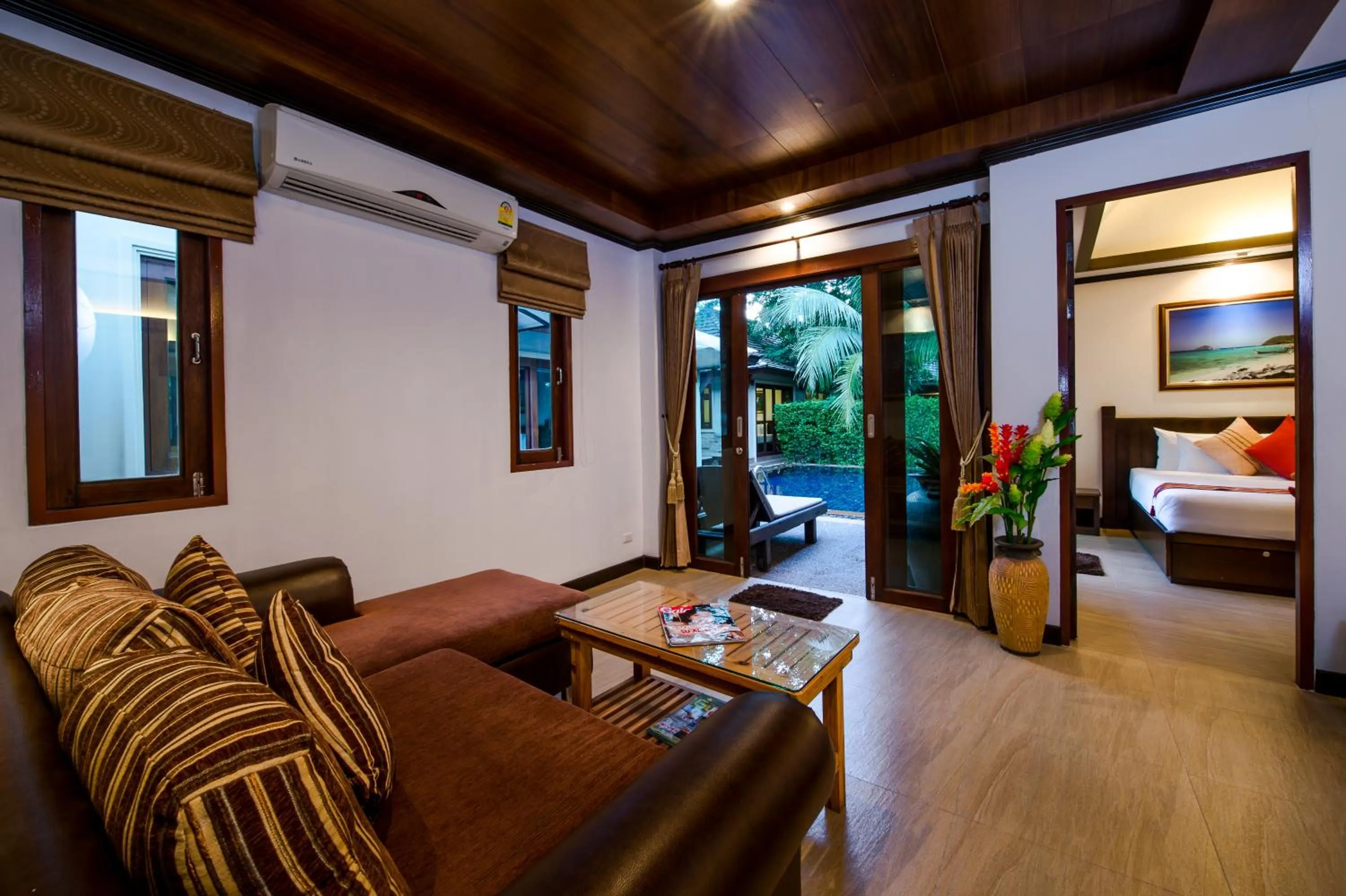 View (from property/room), Bed in Pai Tan Villas - SHA Extra Plus