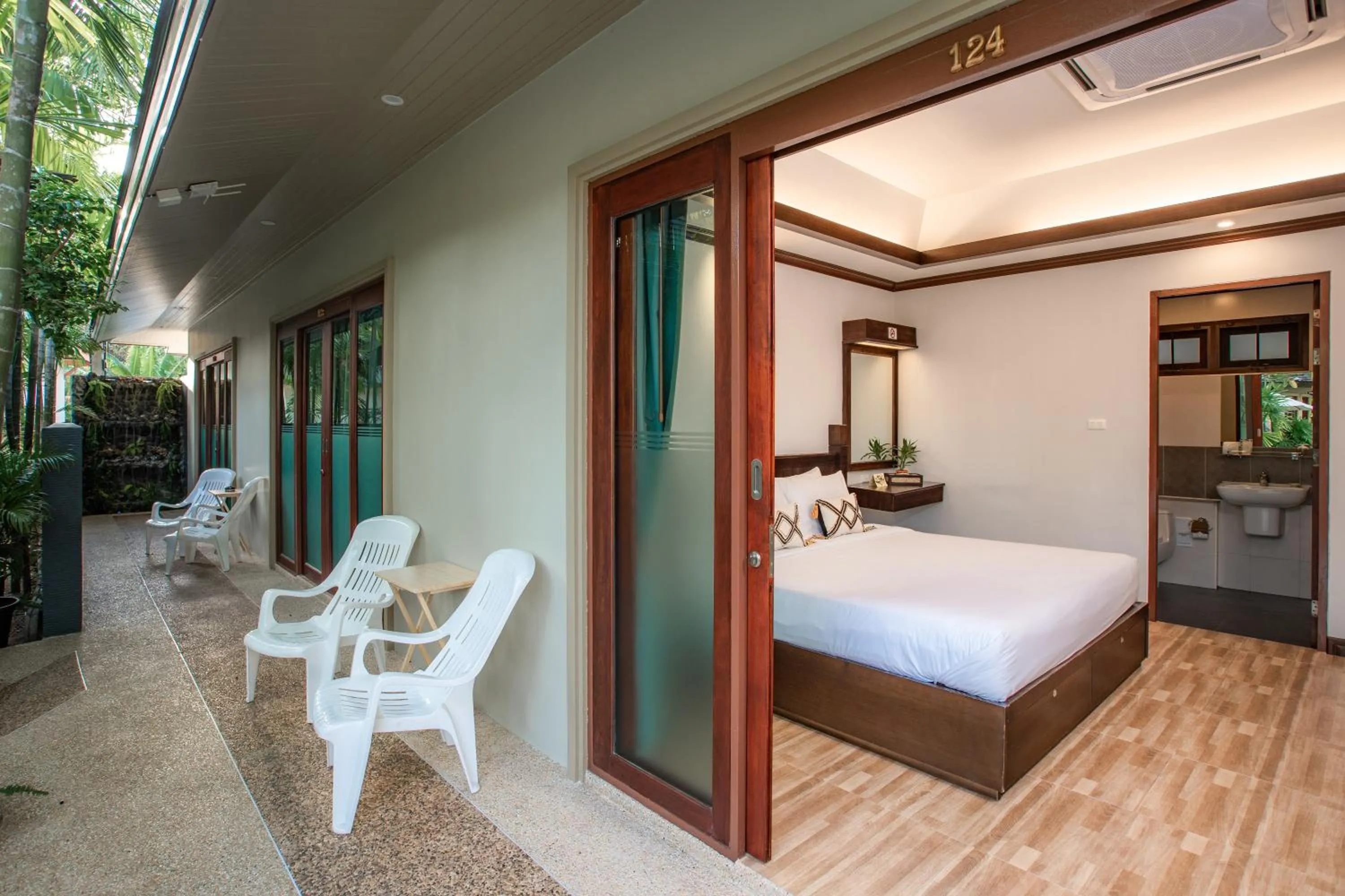 Bed in Pai Tan Villas - SHA Extra Plus