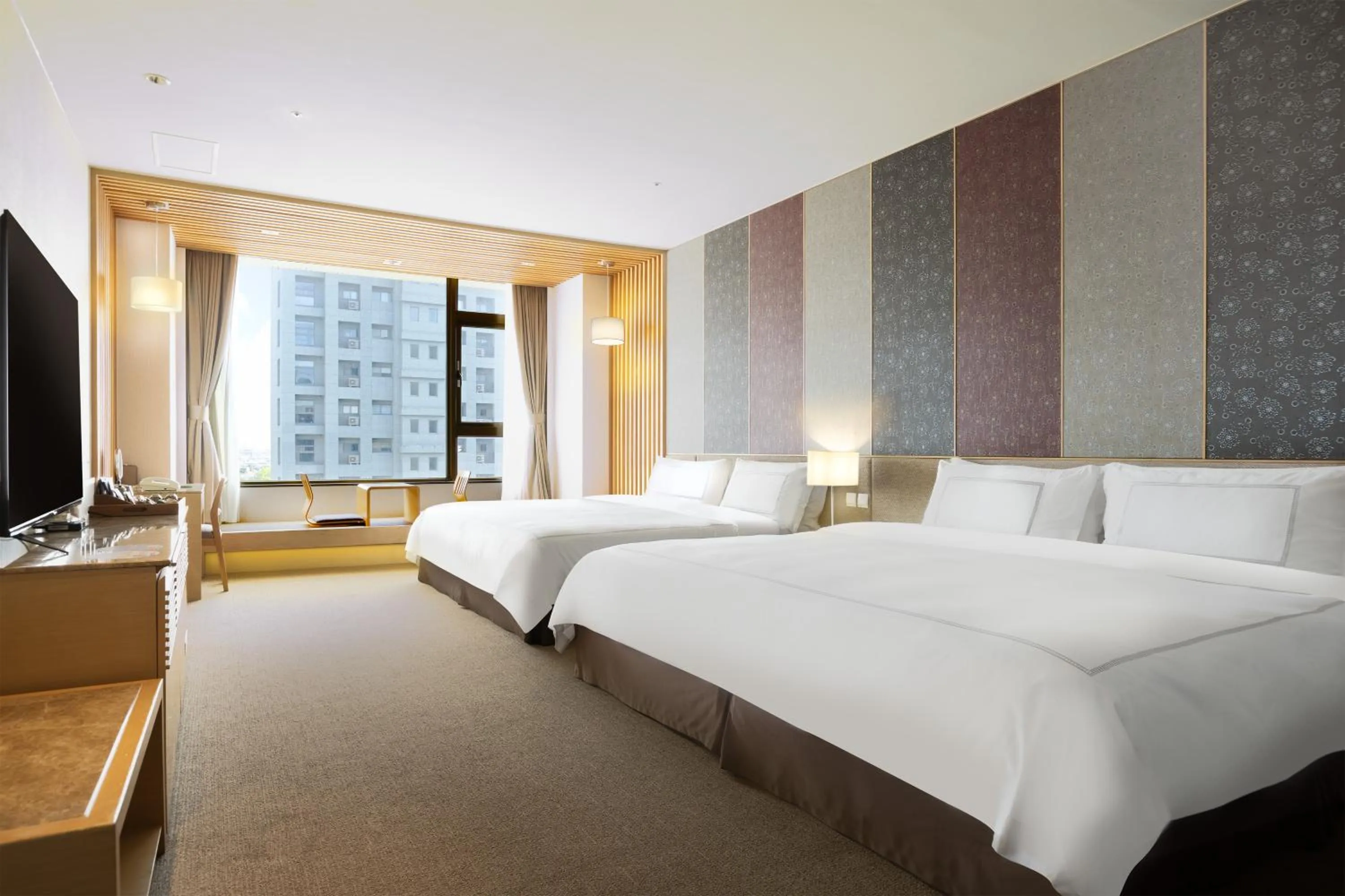 Bed in Evergreen Resort Hotel - Jiaosi