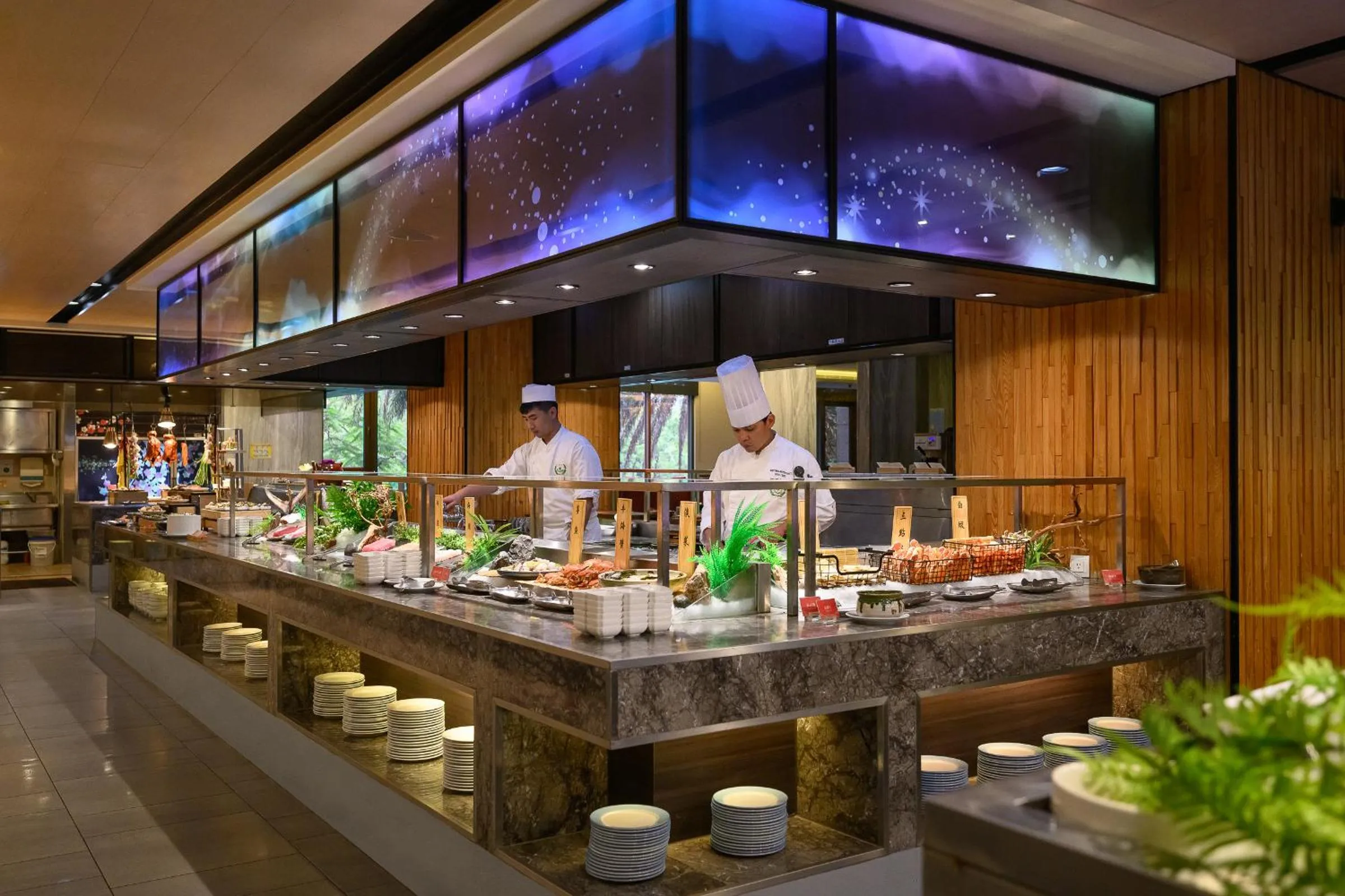 Restaurant/places to eat in Evergreen Resort Hotel - Jiaosi