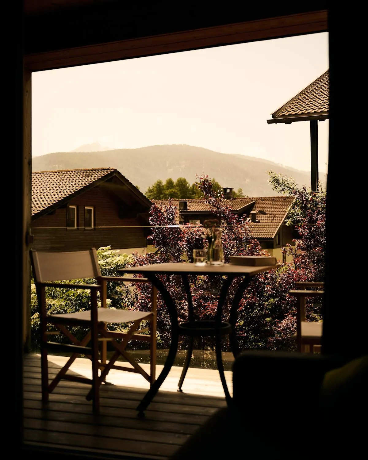 View (from property/room) in Hirben Naturlaub