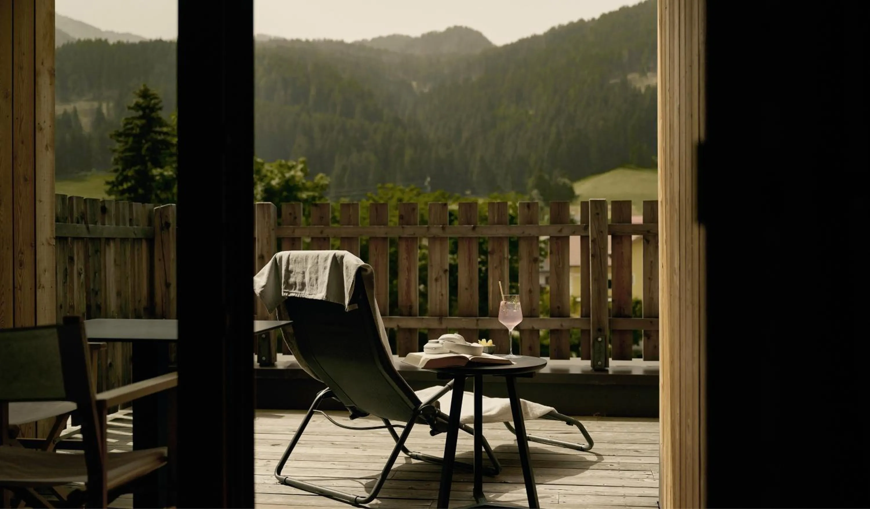 View (from property/room) in Hirben Naturlaub