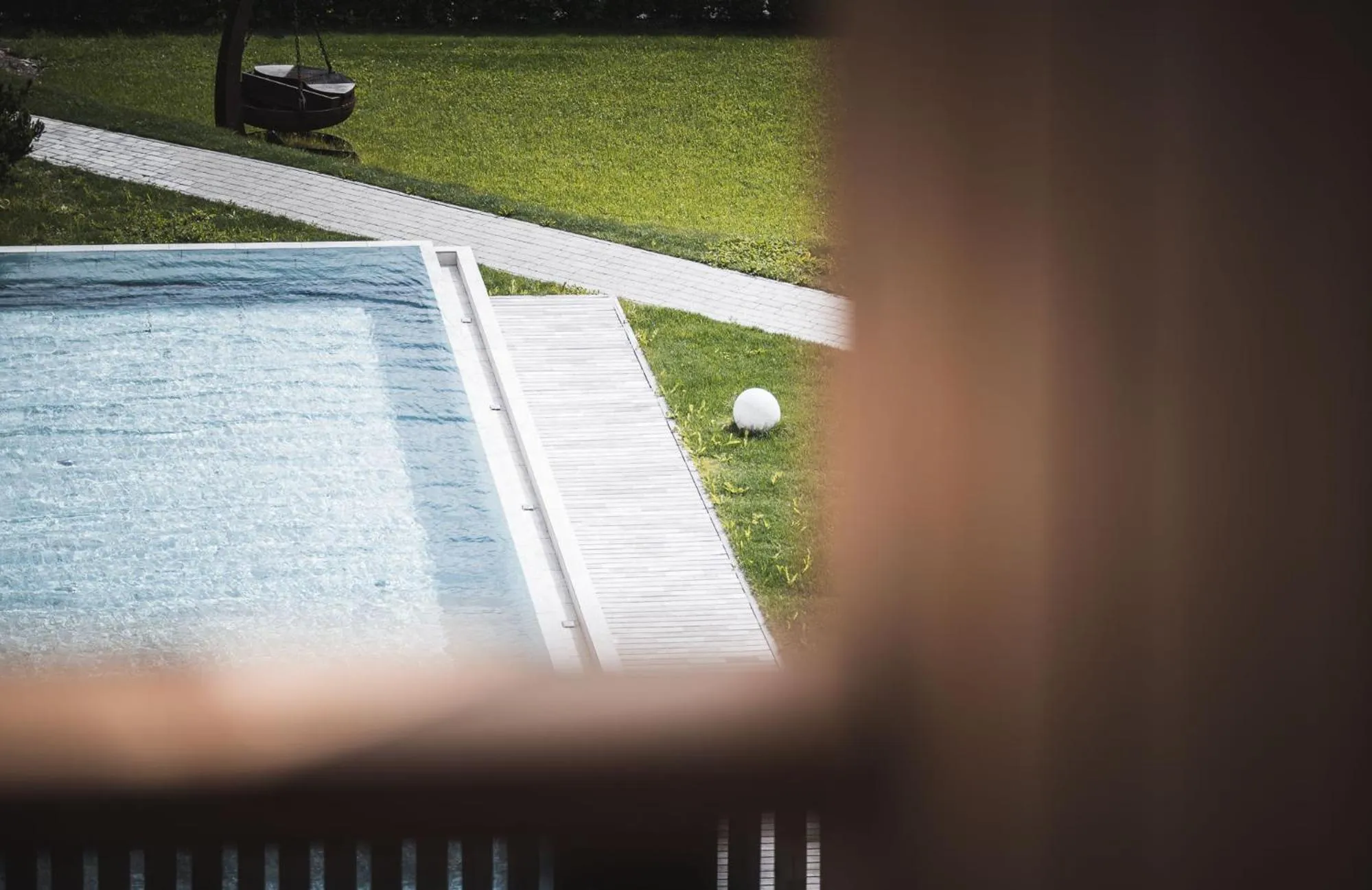 Garden view in Hirben Naturlaub