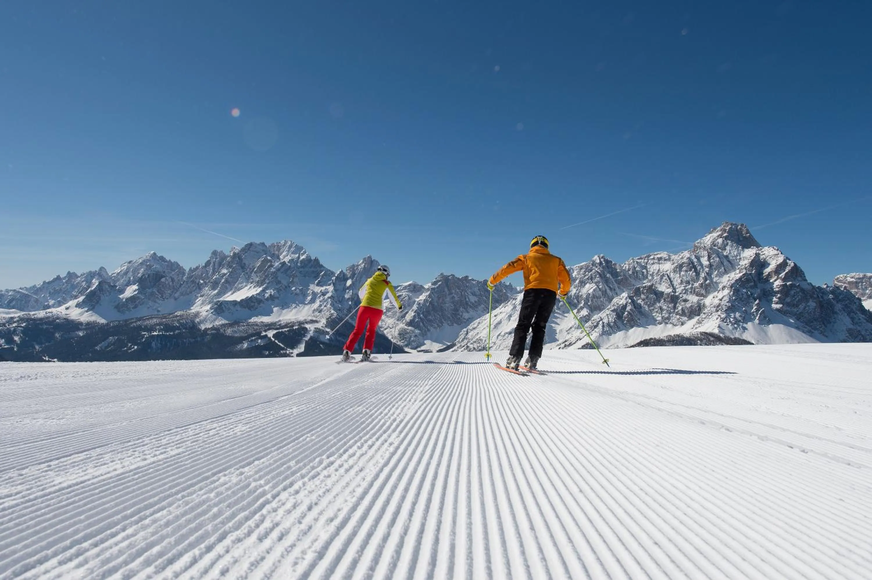Skiing in Hirben Naturlaub