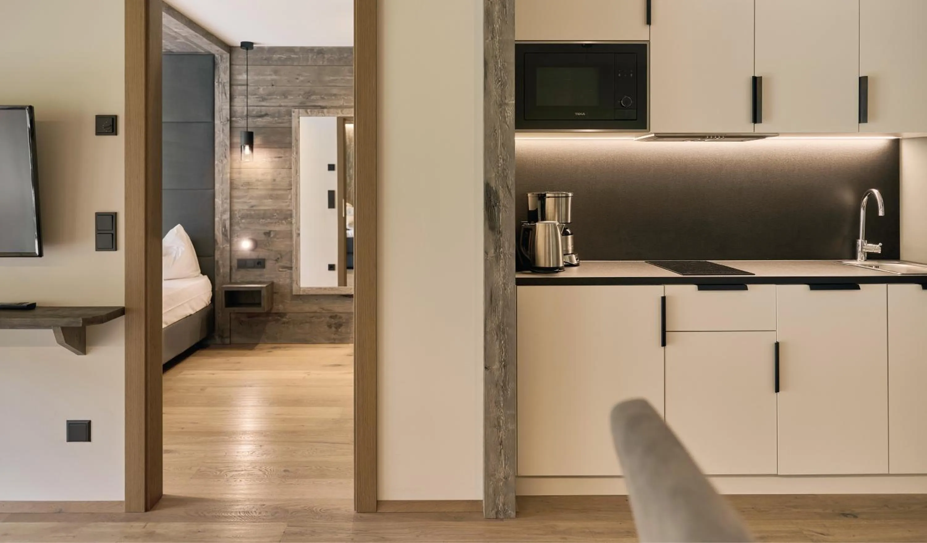 Living room in Hirben Naturlaub