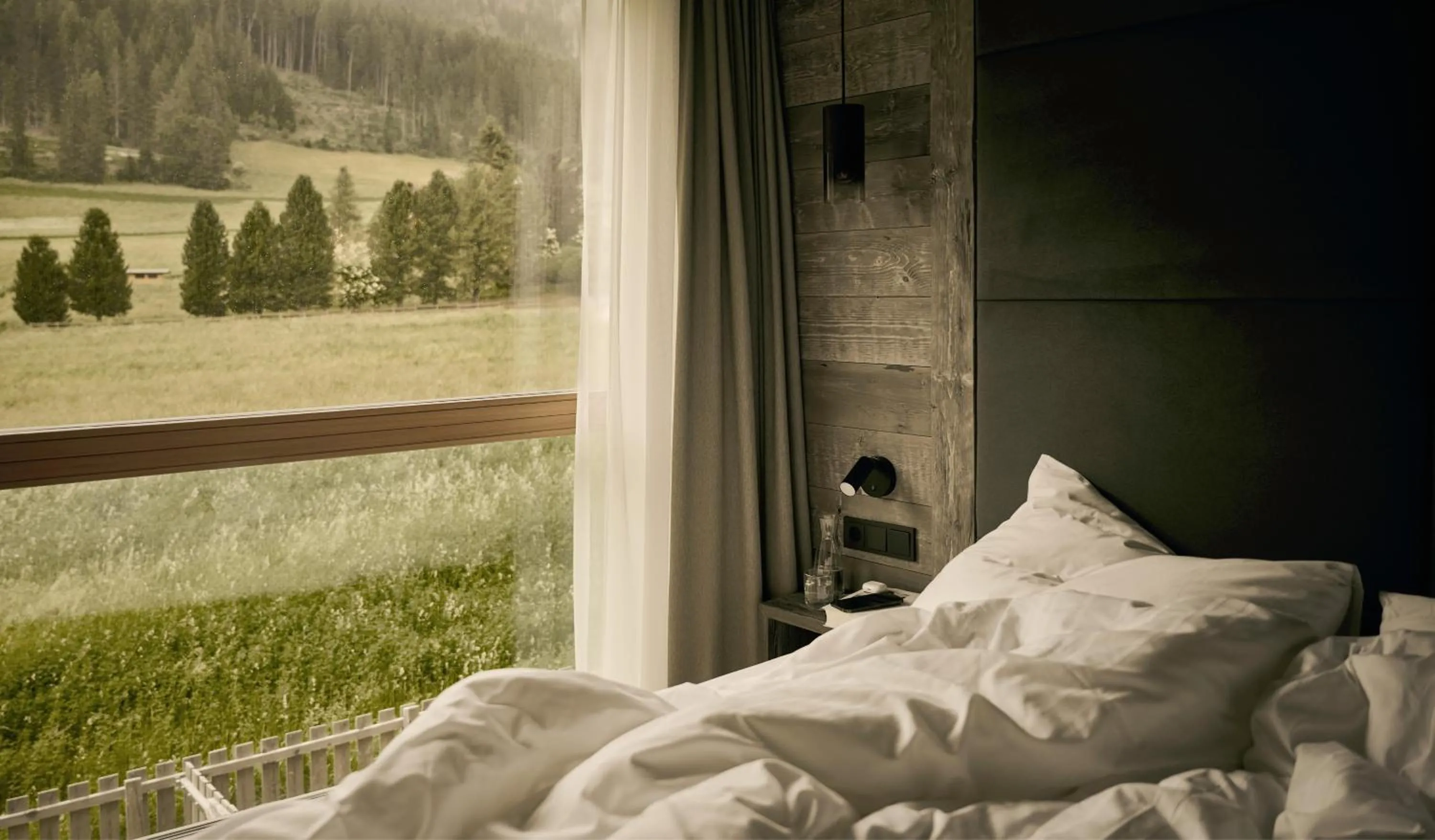 Bedroom, Bed in Hirben Naturlaub